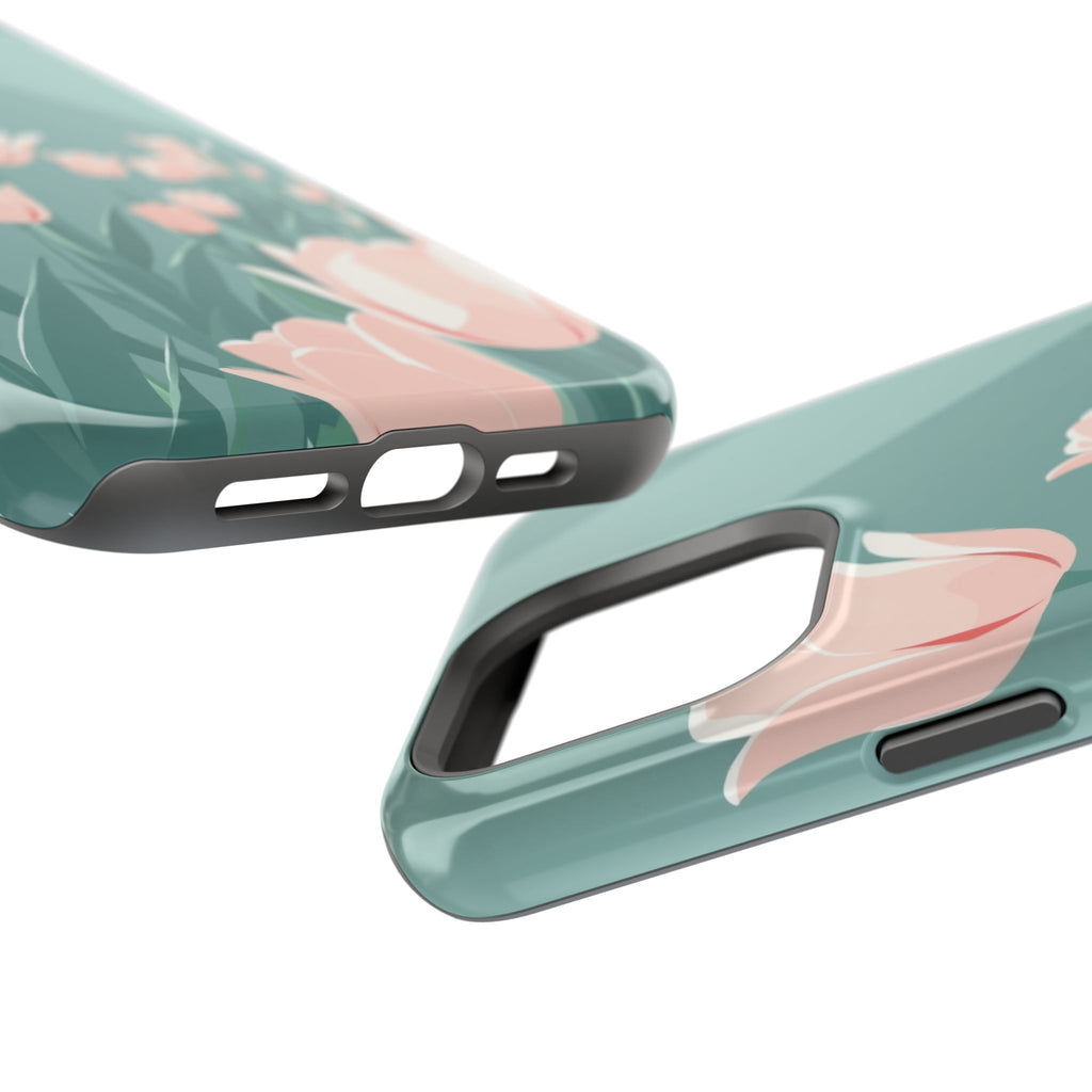 iPhone Tulip Row Enchanted Art Slim Everyday Designer Case · iPhone Case