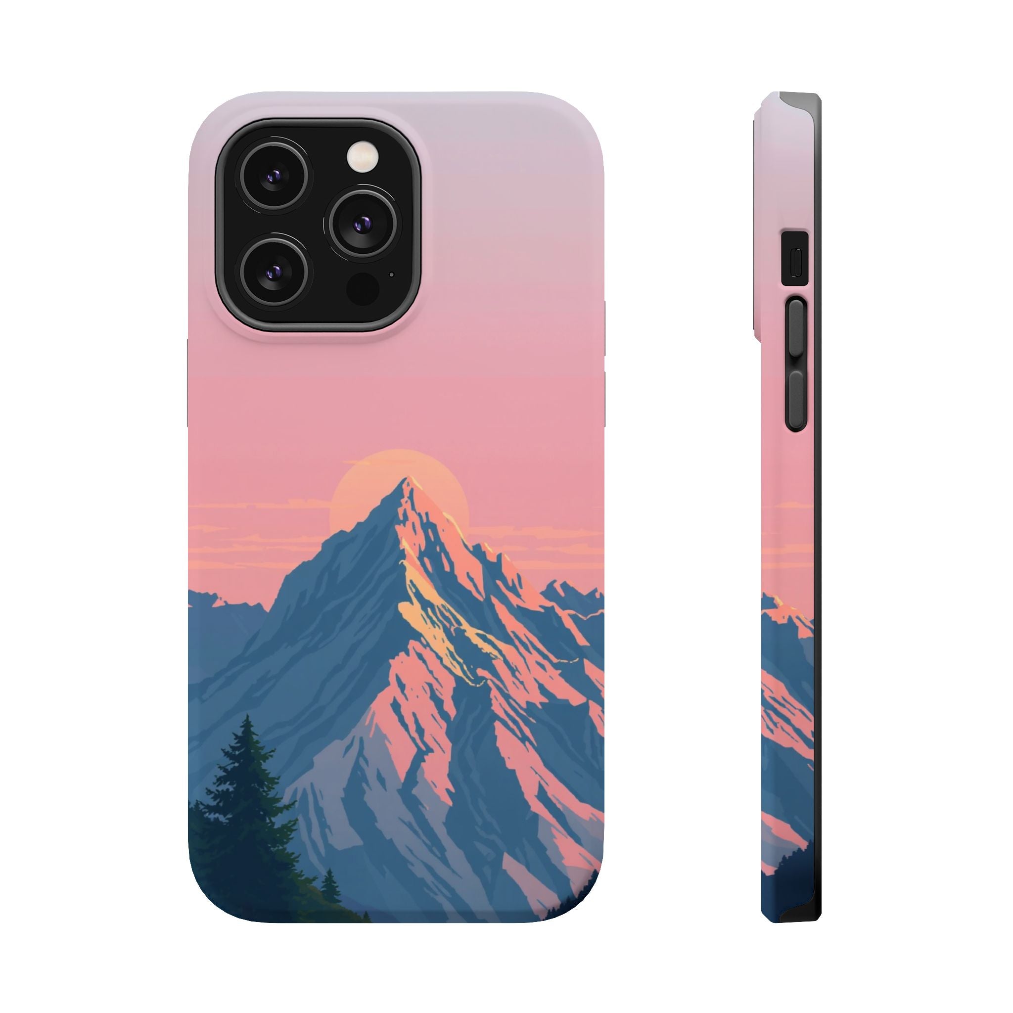 iPhone Serene Mountain at Sunrise Design Slim Everyday iPhone Designer · iPhone