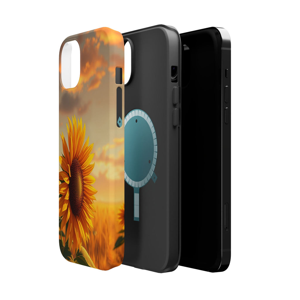 iPhone Sunflower Prairie Electric Art Slim Everyday Designer Case · iPhone Case