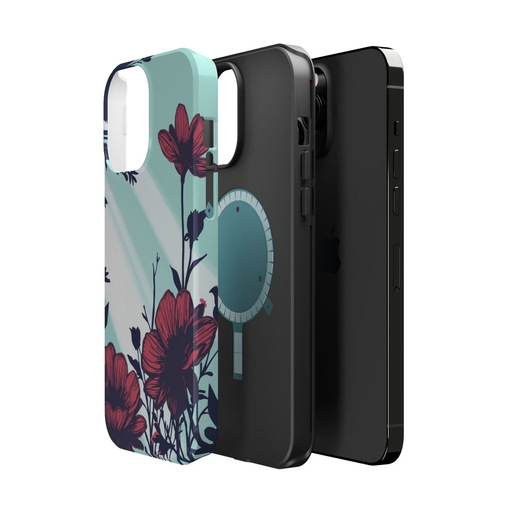 iPhone Floral Silhouette Cinematic Art Slim Everyday Designer Case · iPhone Case