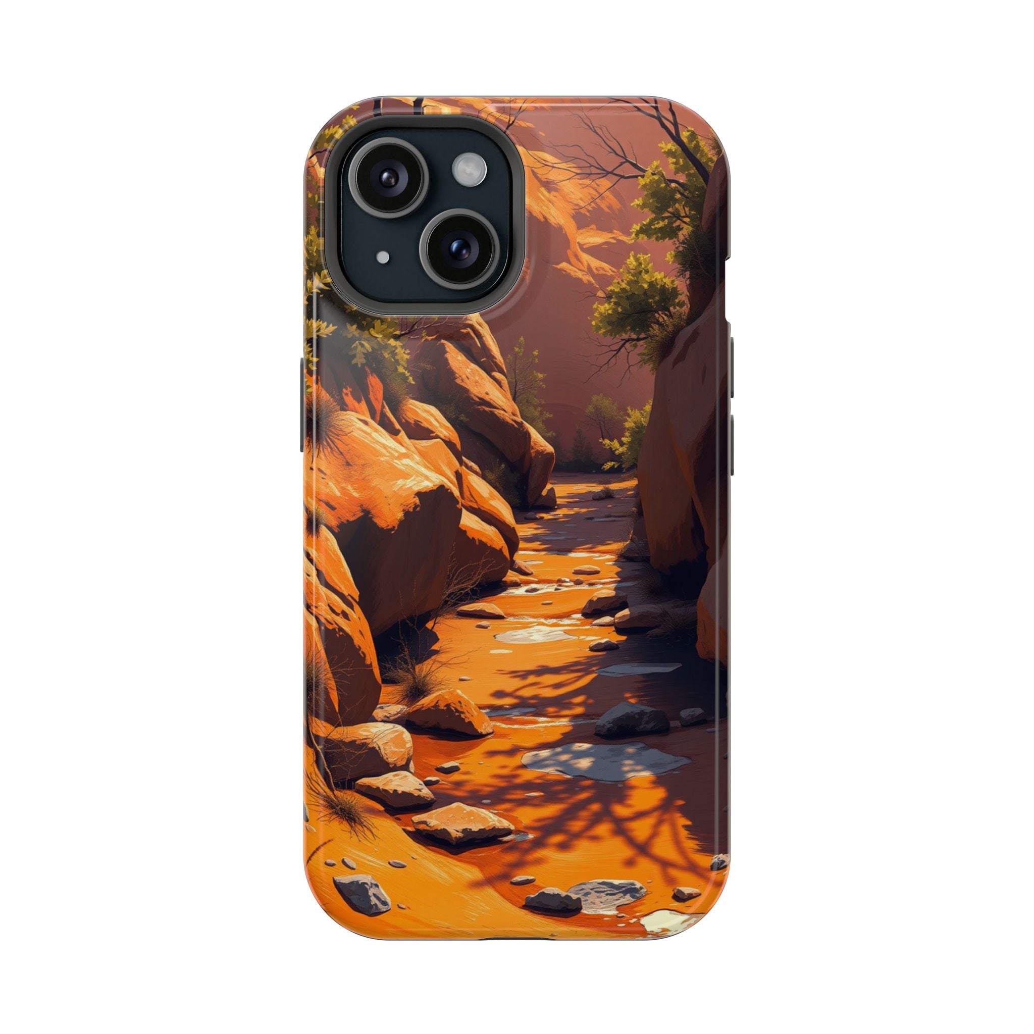 iPhone Spring Creek Bold Art Slim Everyday Designer Case · iPhone Case