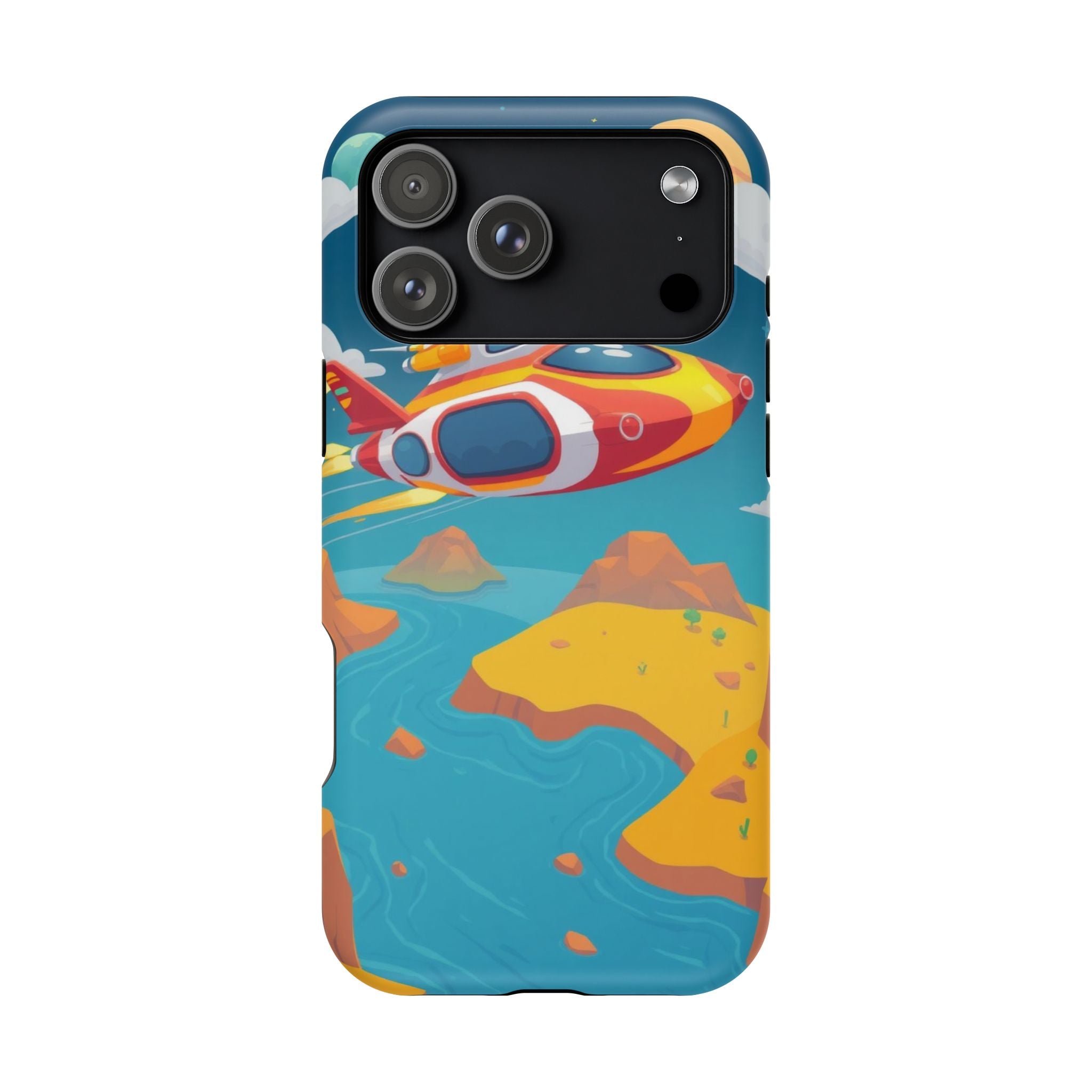 iPhone Hovercraft Glide Kids Fun Clean iPhone Phone Case Gift Minimal · iPhone C