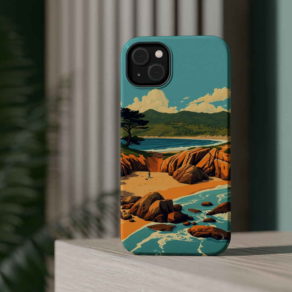 iPhone Pebble Beach Vintage Retro Poster Slim Everyday iPhone Designer · iPhone