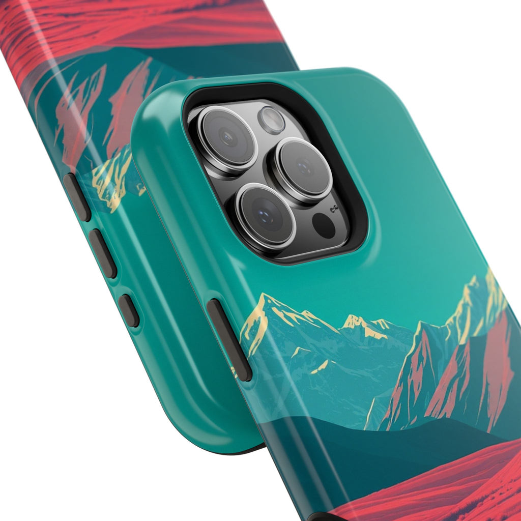 iPhone Radiant Arctic Tundra Design 14 Slim Everyday Designer Case · iPhone Case