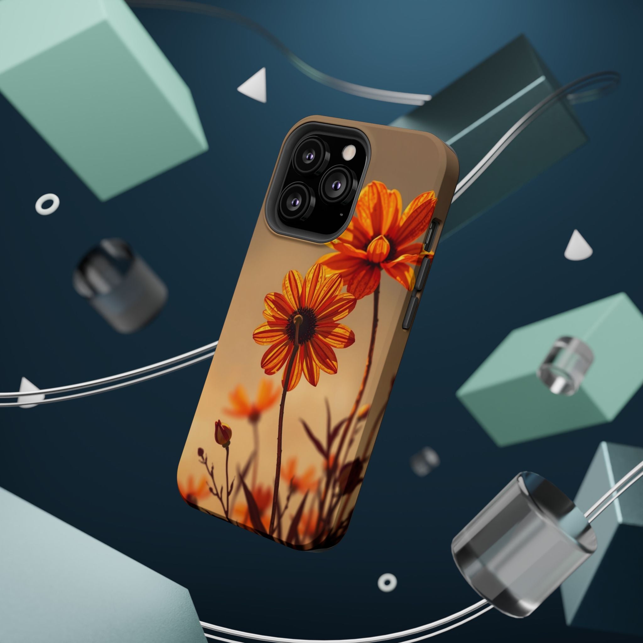 iPhone Floral Dark Academia Dreamy Design Slim Snap Case · iPhone Case