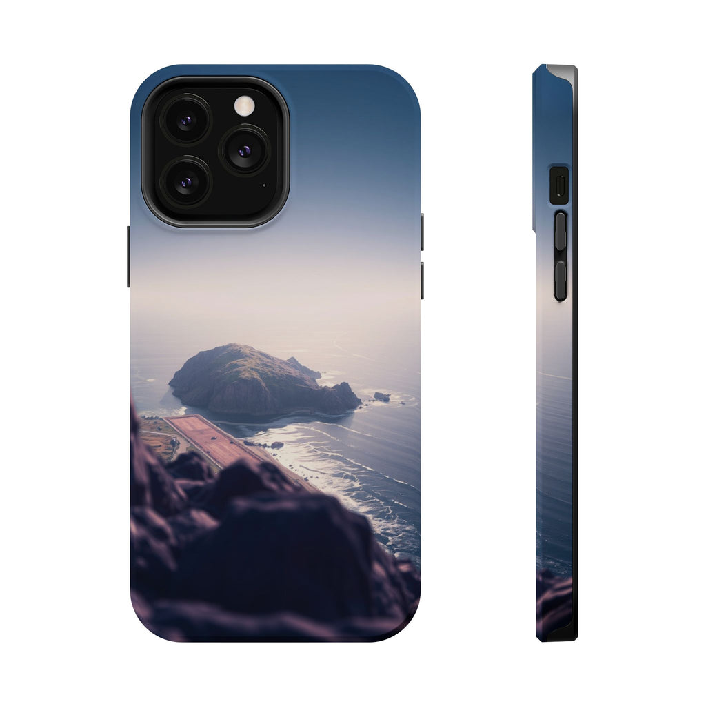 iPhone Shoreline Aerial Enchanted Art Slim Everyday Designer Case · iPhone Case