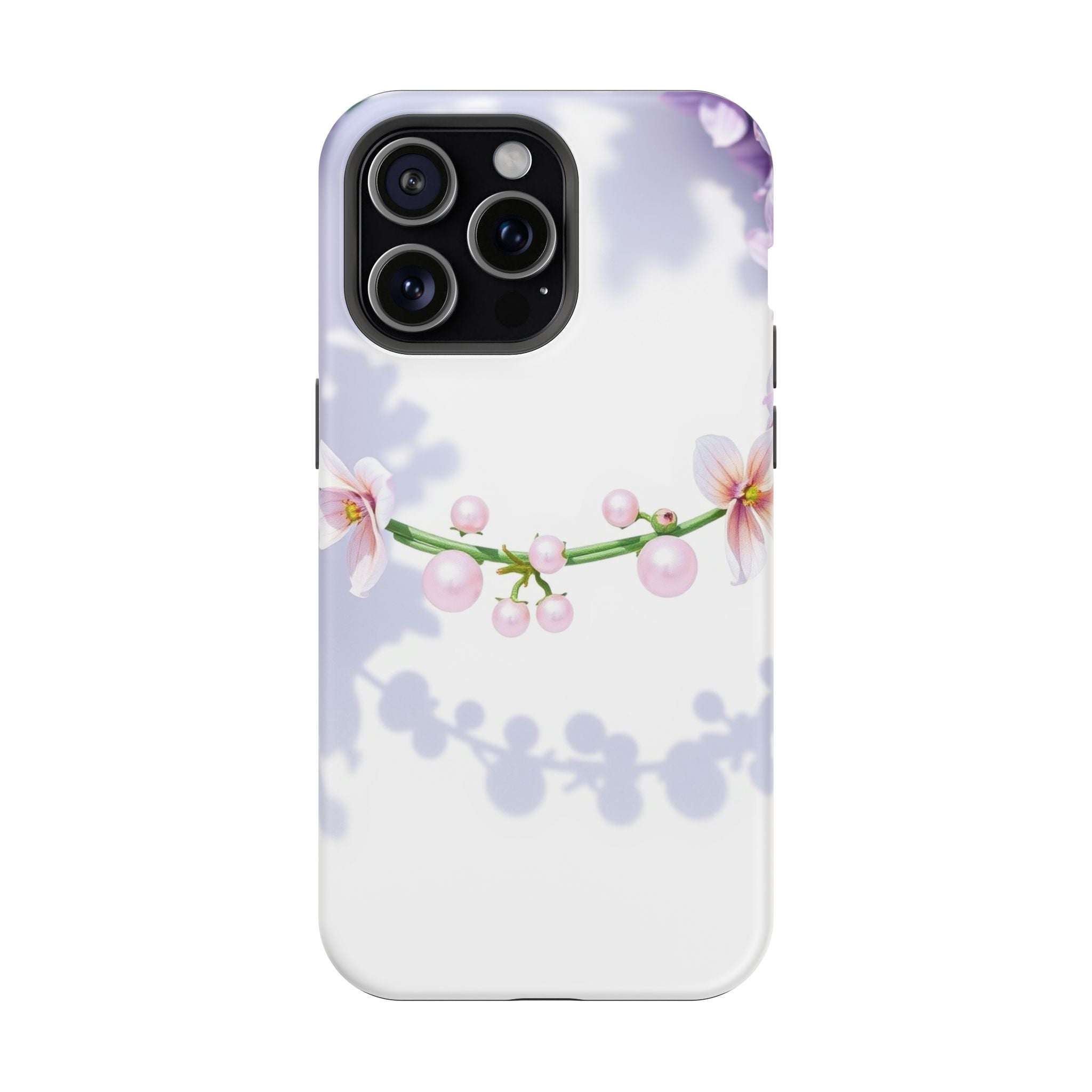 iPhone Vibrant Floral Crown Design Clean Minimal Snap Cas Slim Snap Case · iPhon