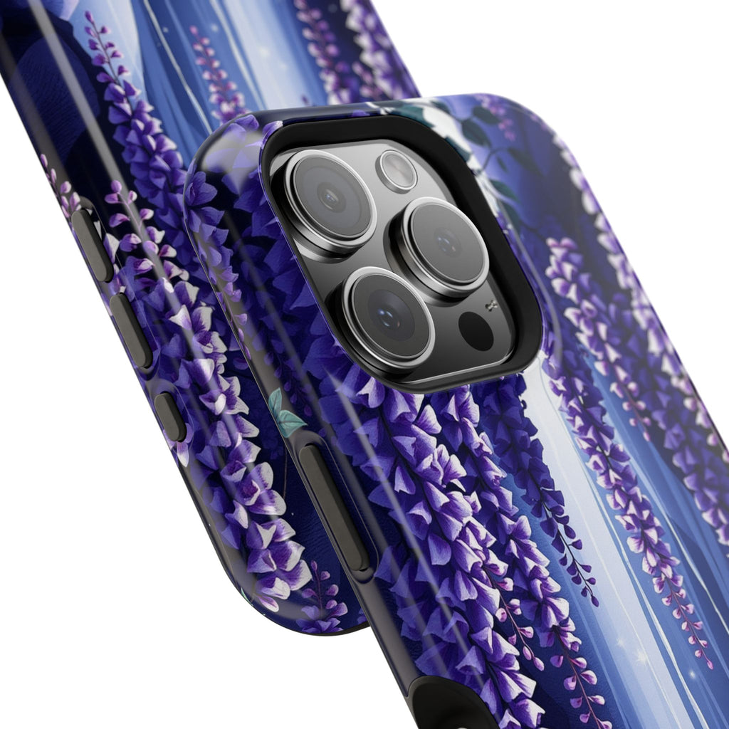 iPhone Wisteria Cascade Serene Design Slim Snap Case Ga · iPhone Case