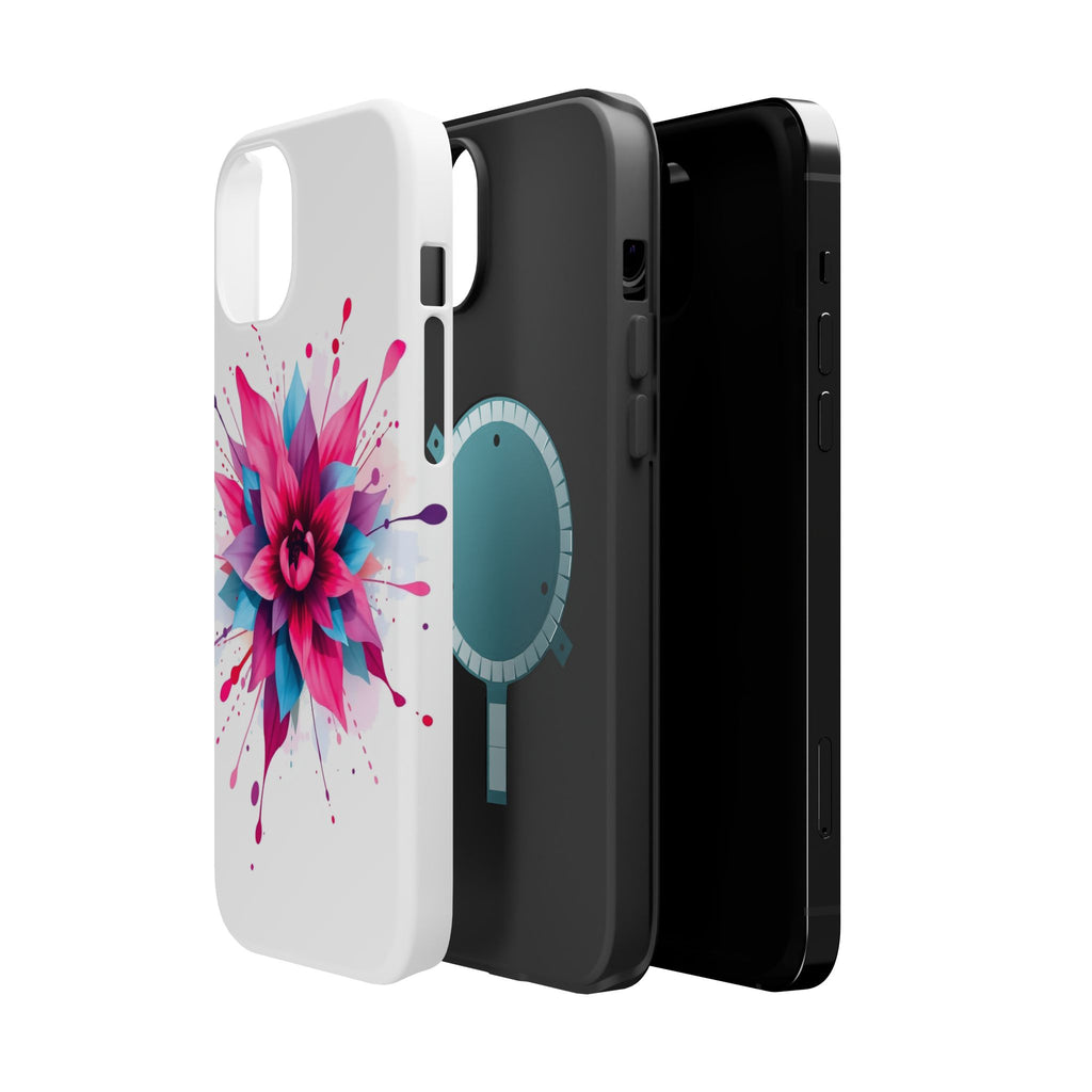 iPhone Floral Watercolor Splash Electric Art Slim iPhone Everyday · iPhone Case