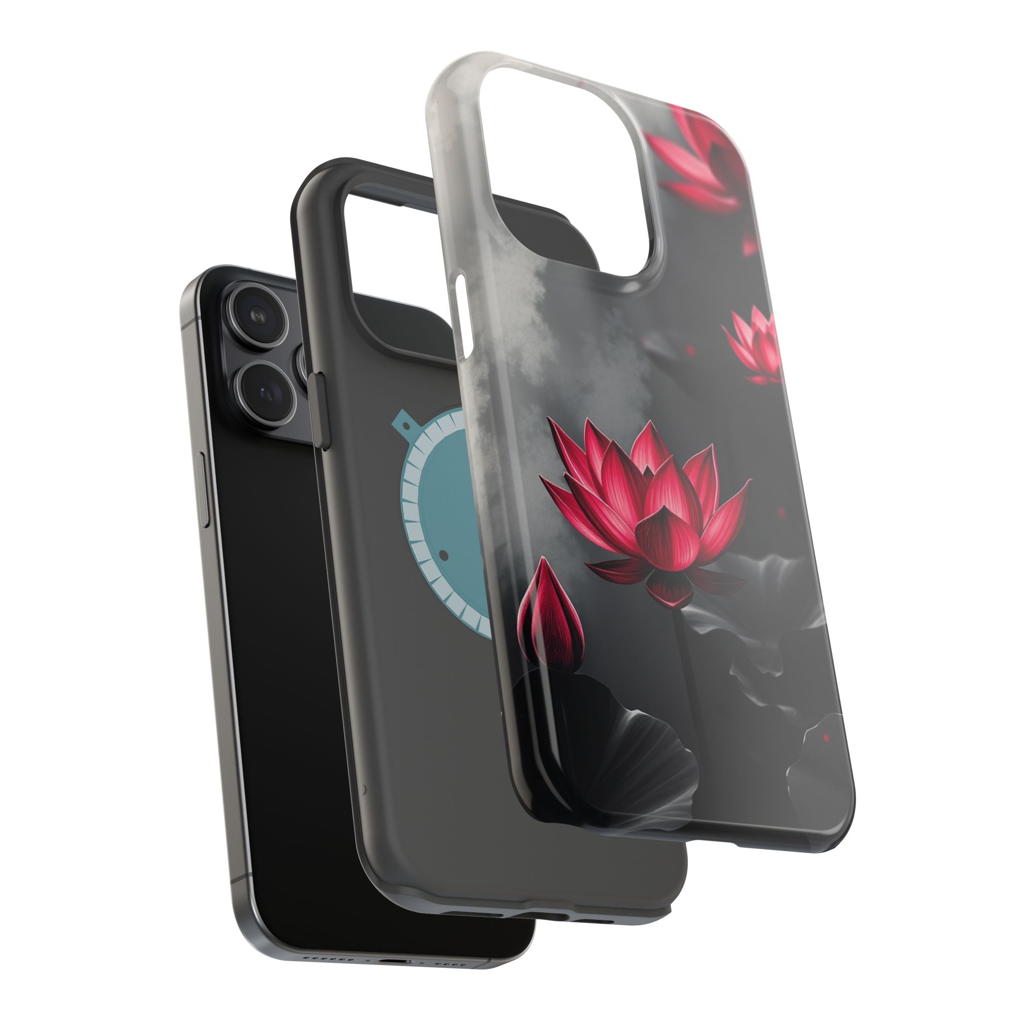 iPhone Lotus Pond Mystic Art 15 Slim Everyday Designer Case · iPhone Case