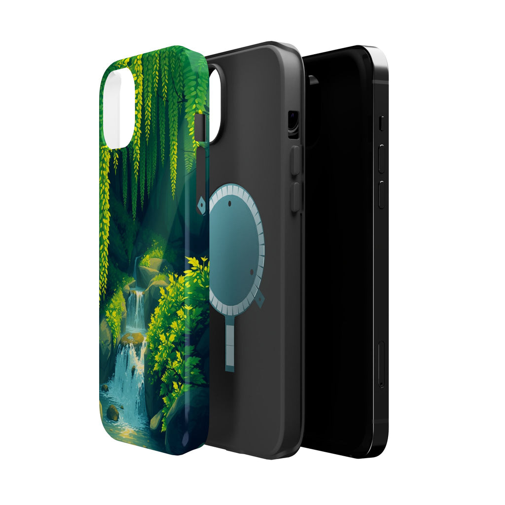 iPhone Earthy Wisteria Cascade Design Slim Everyday iPhone 13 Designer · iPhone