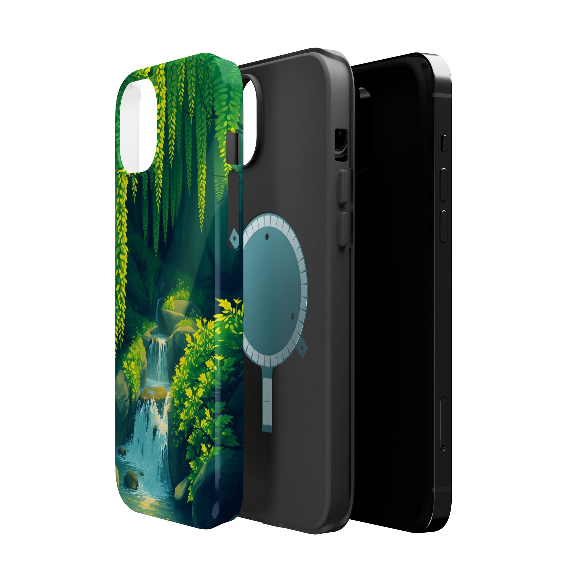 iPhone Earthy Wisteria Cascade Design Slim Everyday iPhone 13 Designer · iPhone