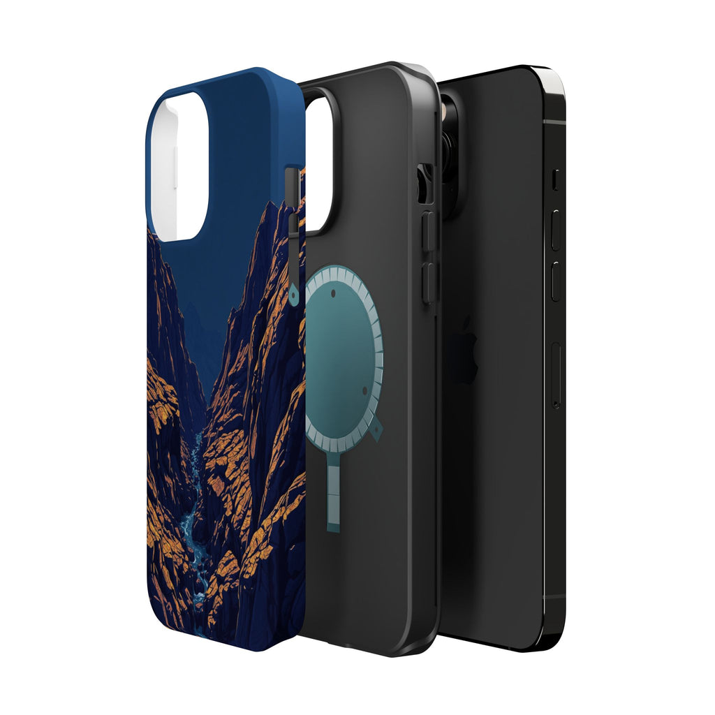 iPhone Indigo And Violet Rocky Coastline Slim Everyday iPhone Designer · iPhone