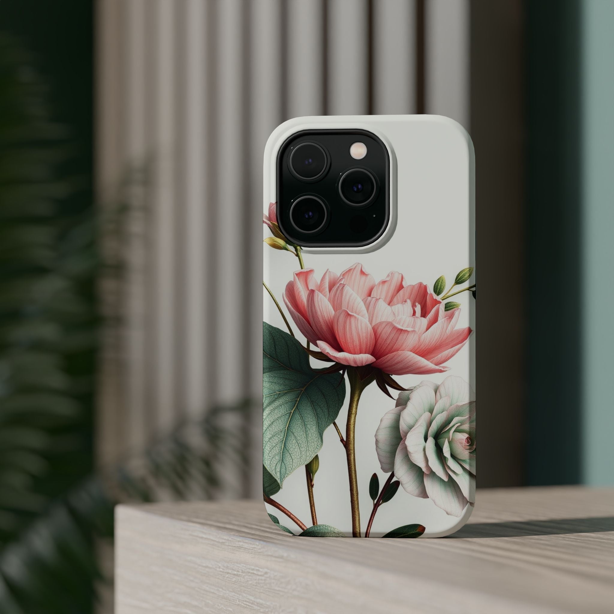 iPhone Vibrant Vintage Botanical Print Design Clean iPhone 14 Minimal · iPhone C