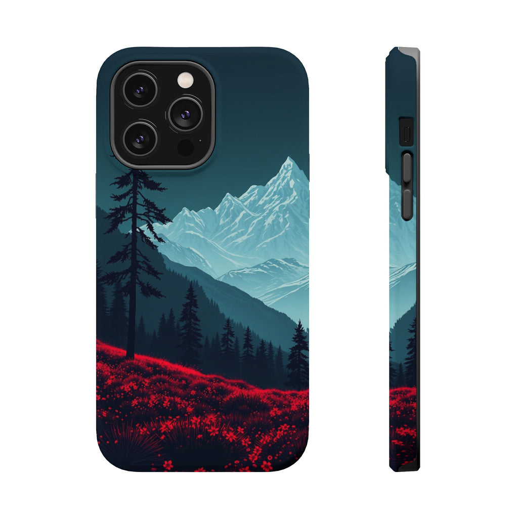 iPhone Vibrant Alpine Meadow Design 17 Slim Everyday Designer Case · iPhone Case