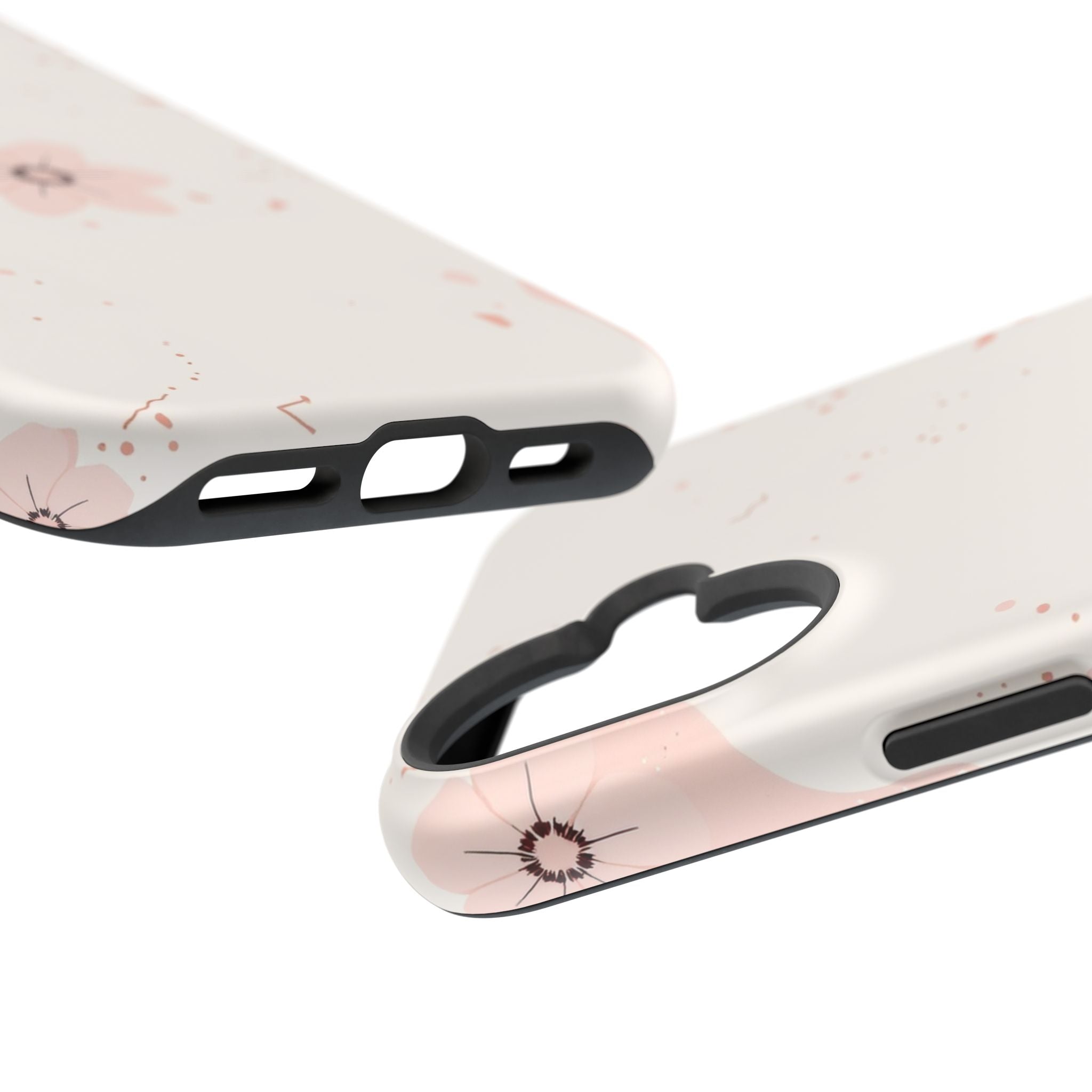 iPhone Floral Terrazzo Minimalist Line Art Slim Everyday Designer · iPhone Case