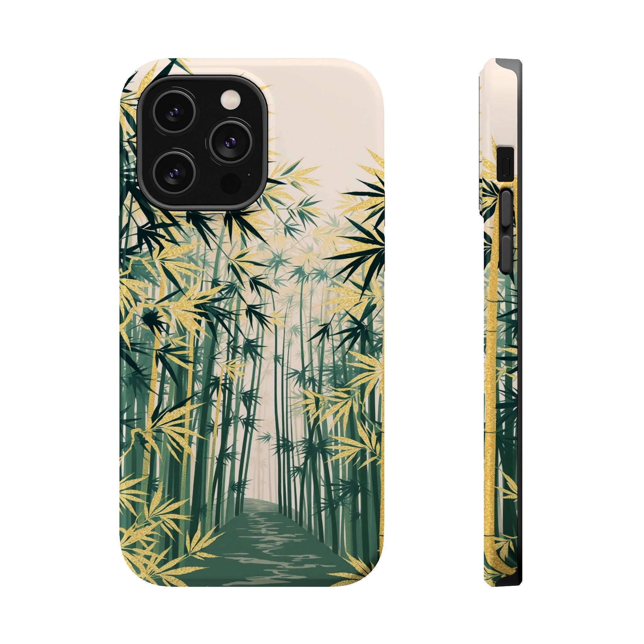 iPhone Serene Bamboo Grove Design Bold Modern Everyday Snap Case · iPhone Case
