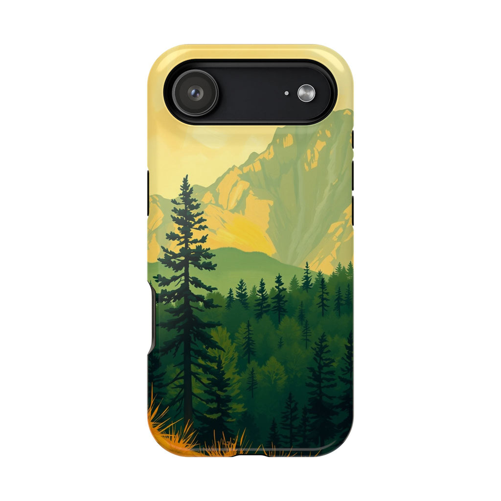 iPhone Pine Ridge Oil Painting Impressionist Slim iPhone Everyday · iPhone Case