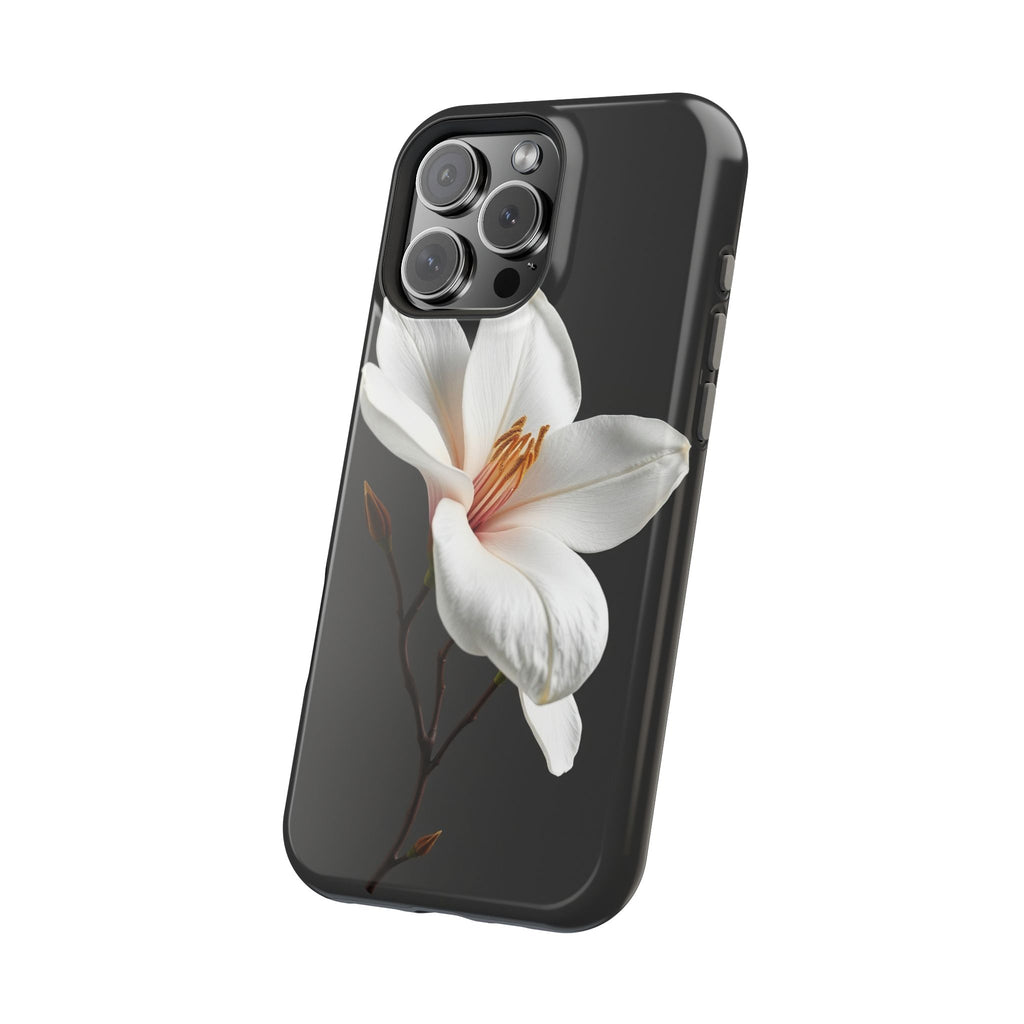 iPhone Earthy Magnolia Dream Design Slim Everyday Designer Case · iPhone Case