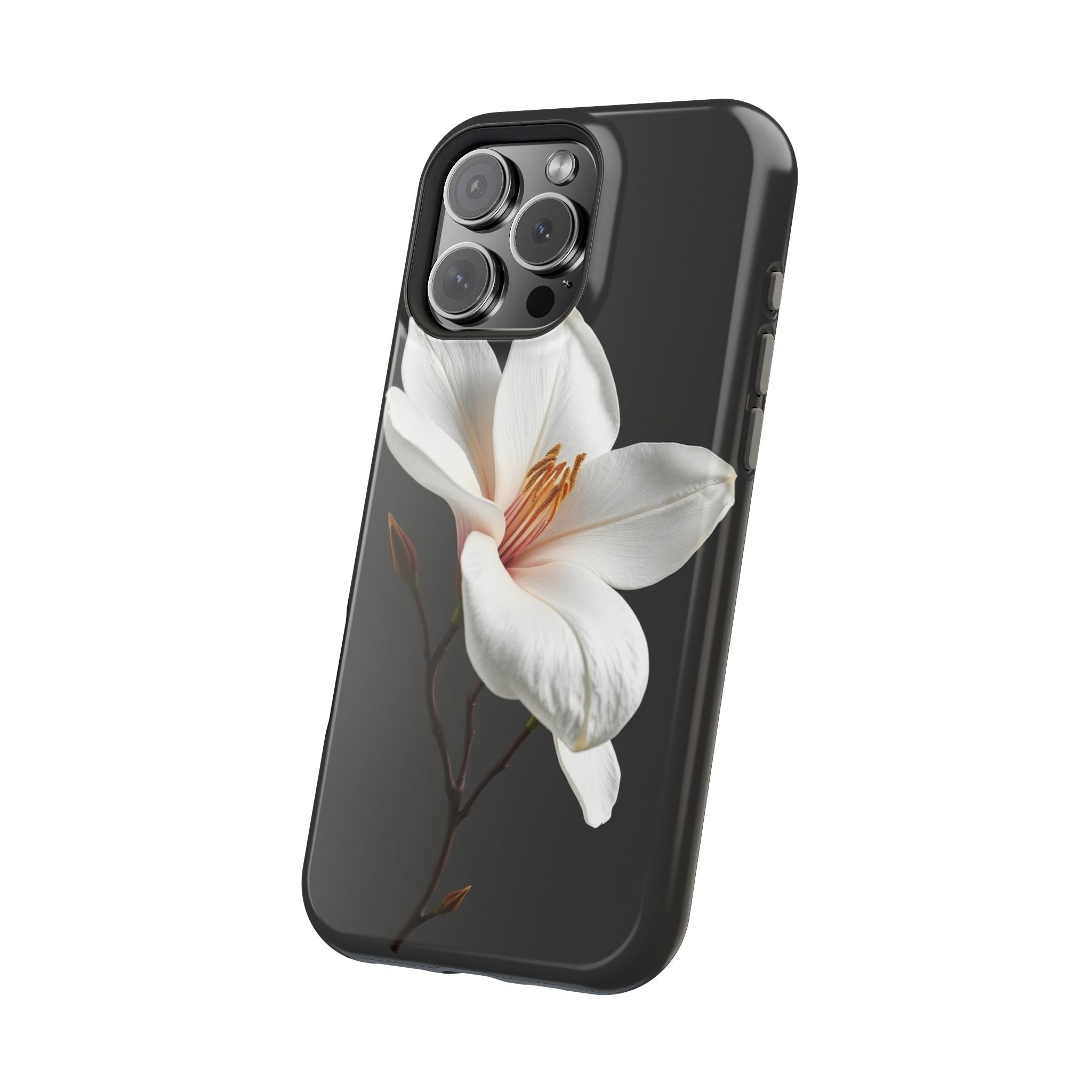 iPhone Earthy Magnolia Dream Design Slim Everyday Designer Case · iPhone Case