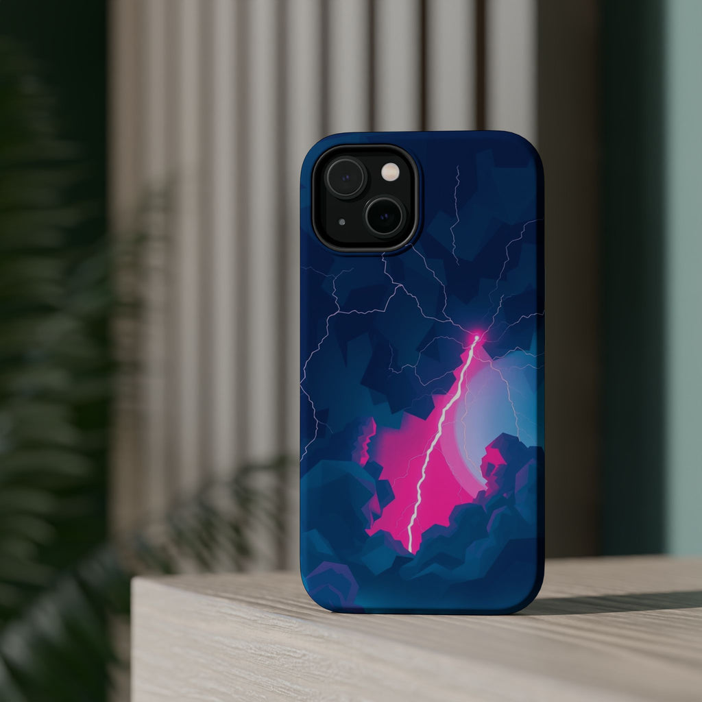 iPhone Thunderstorm Sky Abstract Geometric Slim iPhone Everyday · iPhone Case