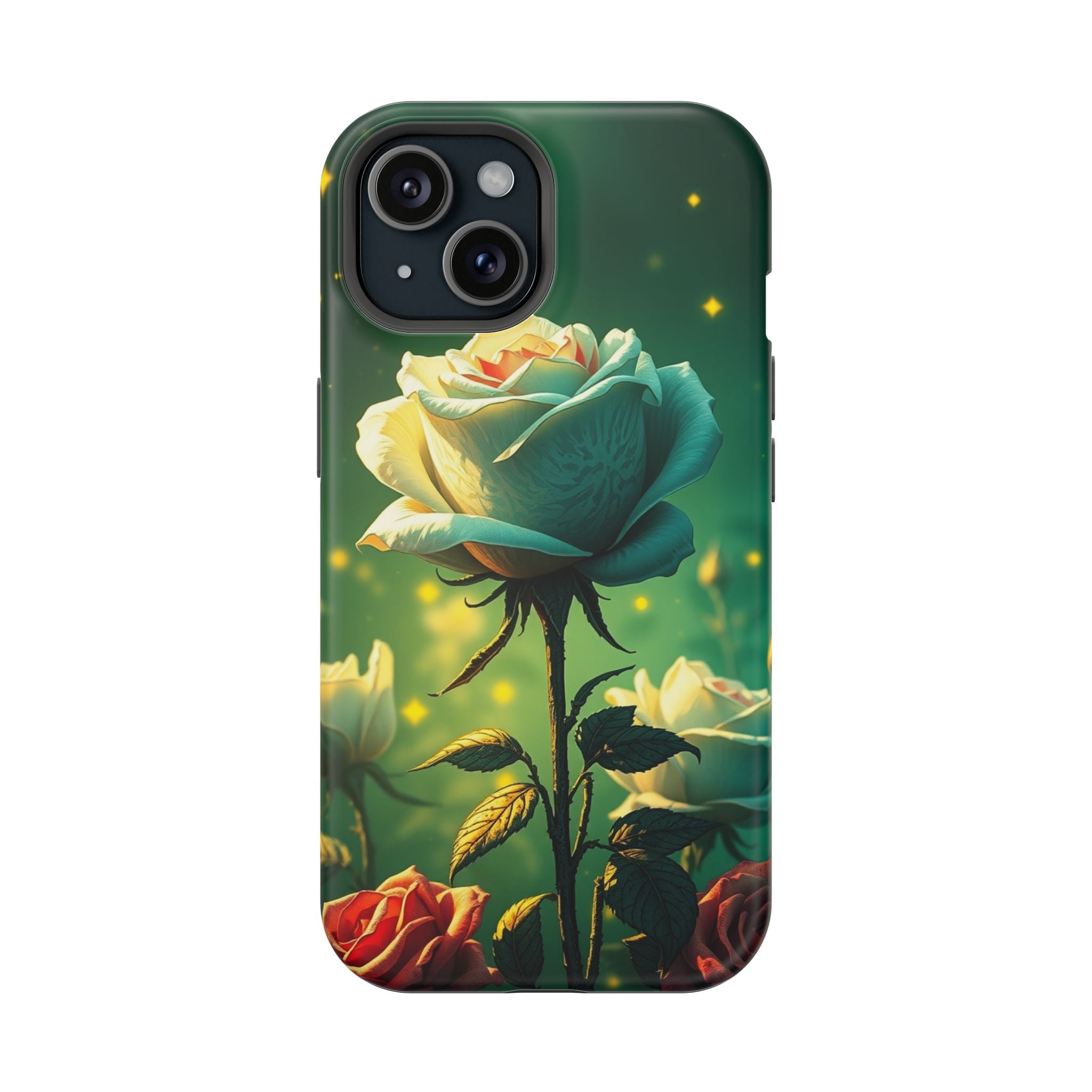 iPhone Earthy Rose Garden Design Bold Modern Everyday Snap Case · iPhone Case