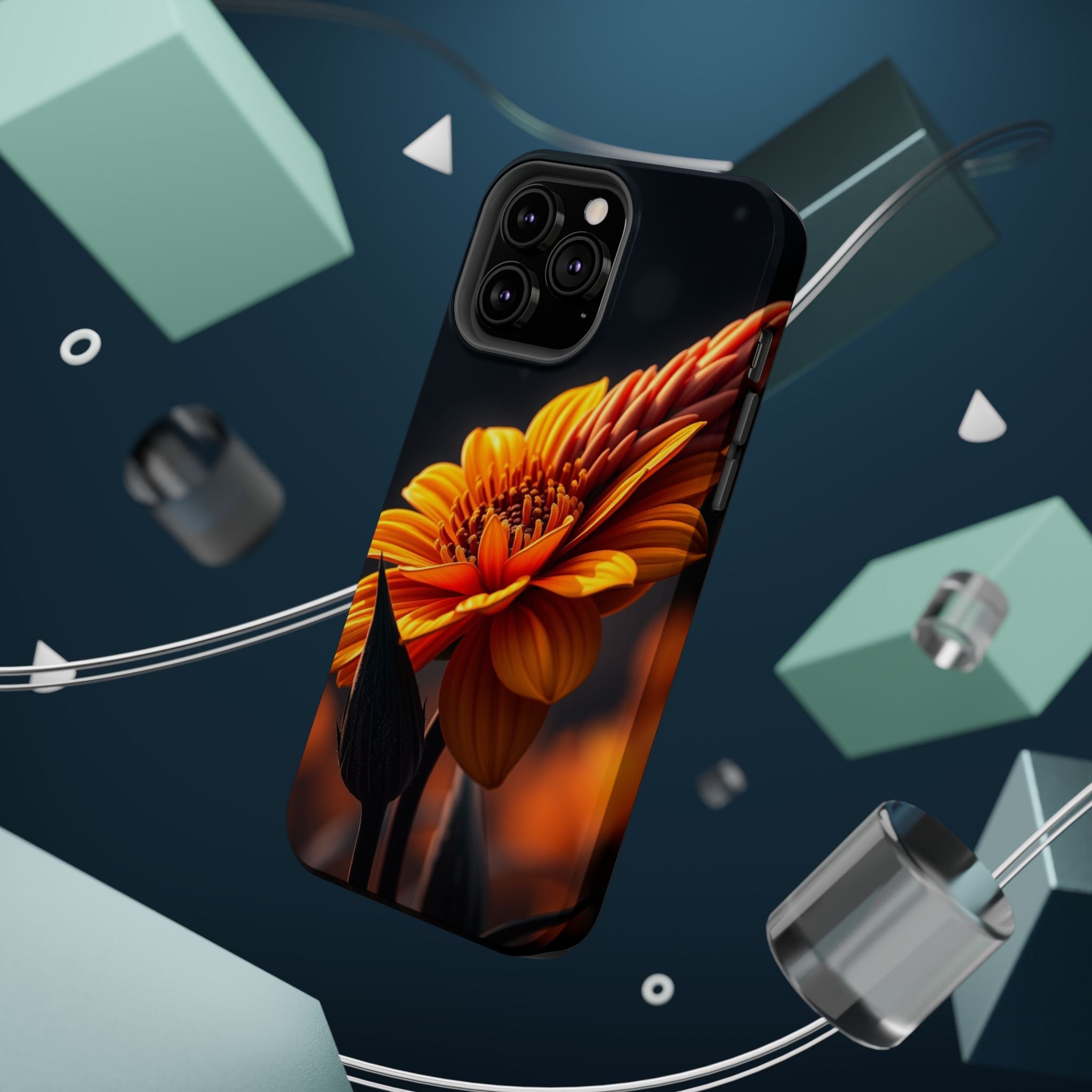 iPhone Mustard And Rust Night Bloomer Slim Everyday Designer Case · iPhone Case