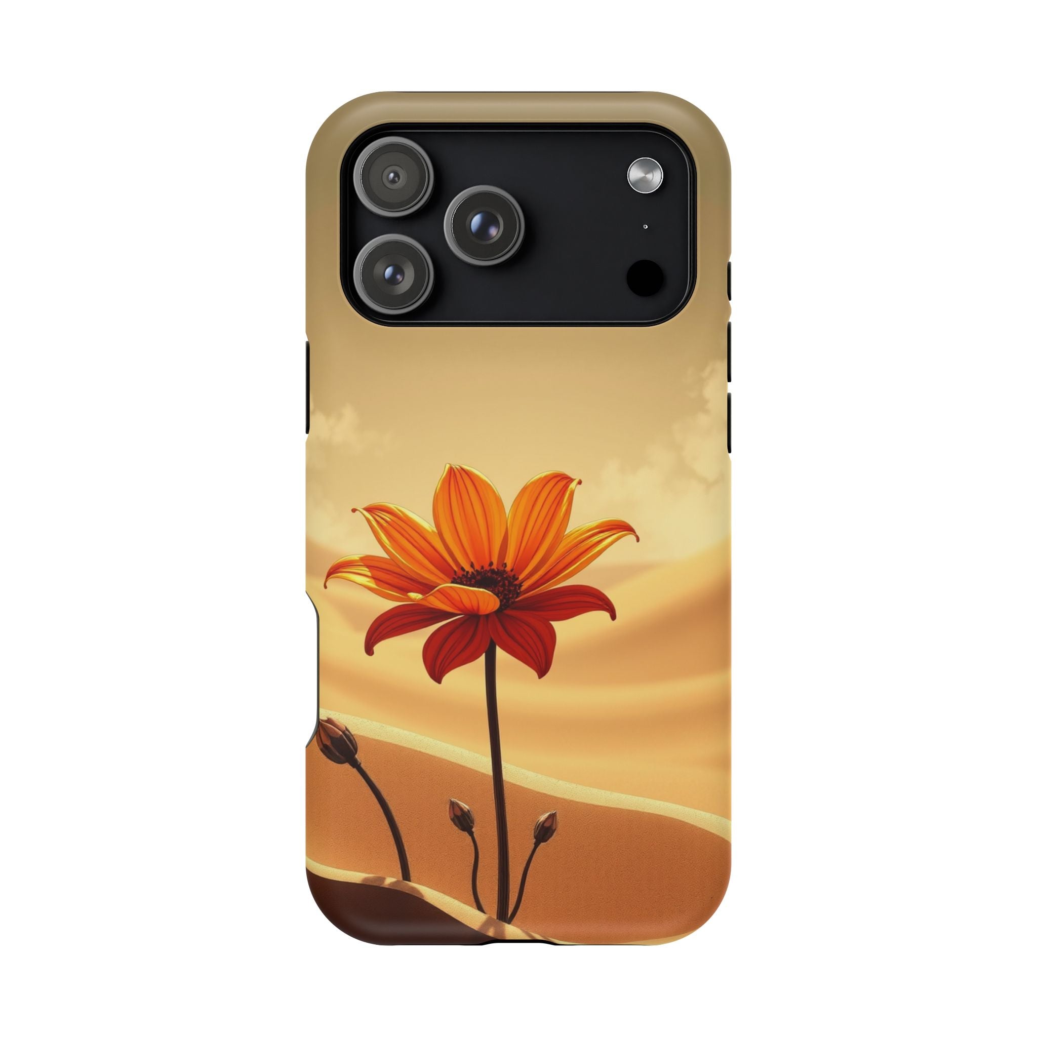 iPhone Neon Floral Dark Gothic Ink Bold Modern Everyday Snap Case · iPhone Case