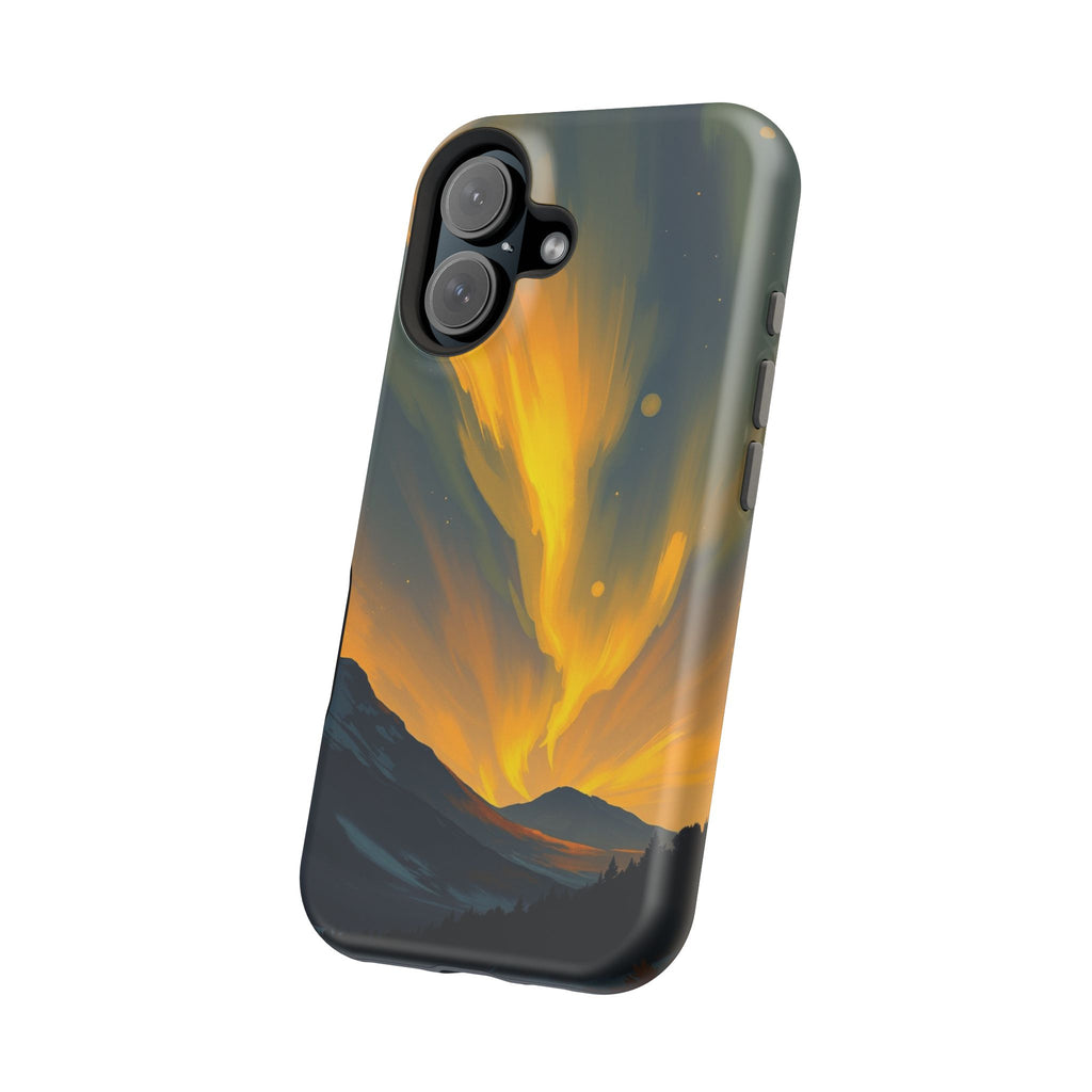 iPhone Serene Northern Lights Design Slim Everyday Designer Case · iPhone Case