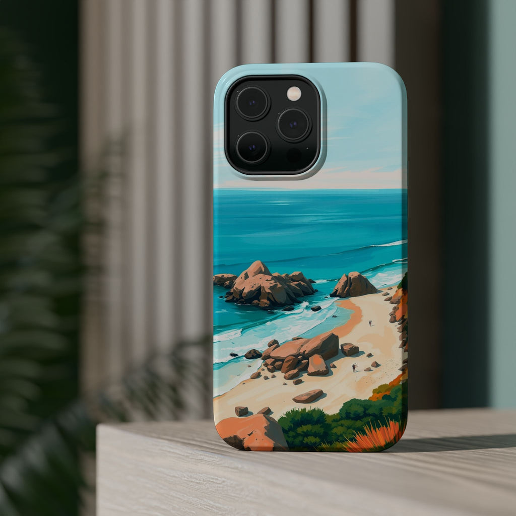 iPhone Pebble Beach Cinematic Art Bold Modern Everyday Snap Case · iPhone Case