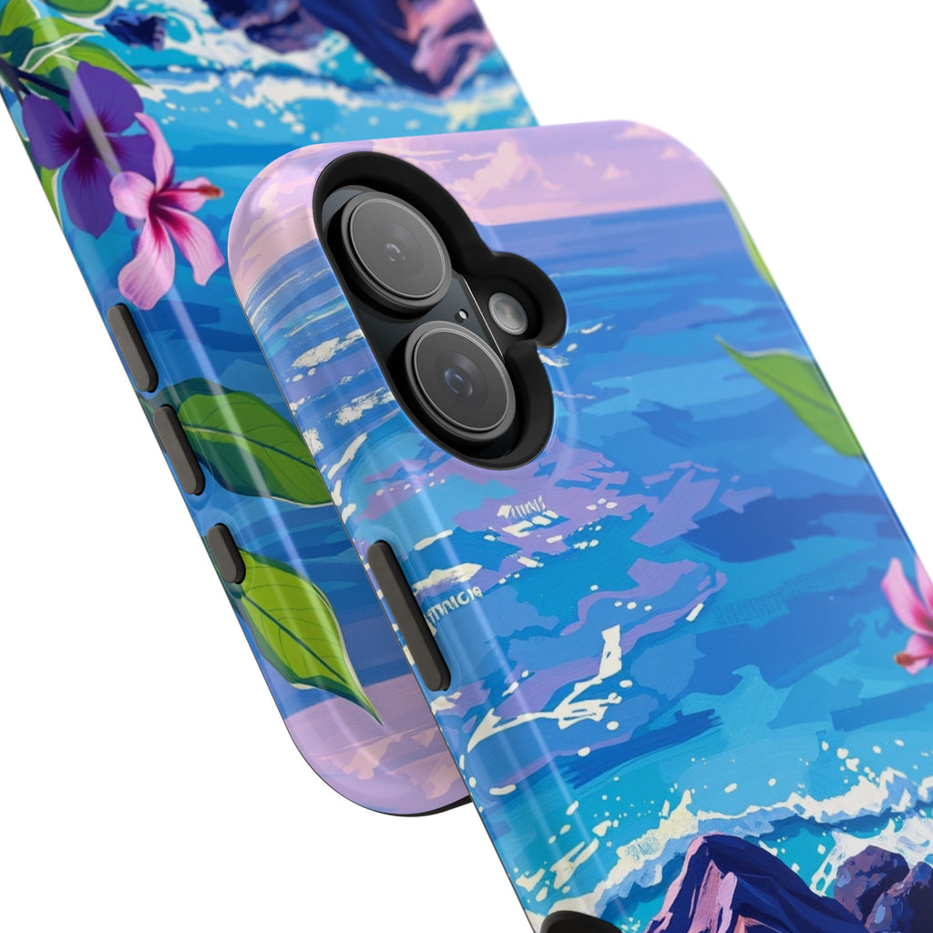 iPhone Hibiscus Coast Enchanted Art Slim Everyday Designer Case · iPhone Case