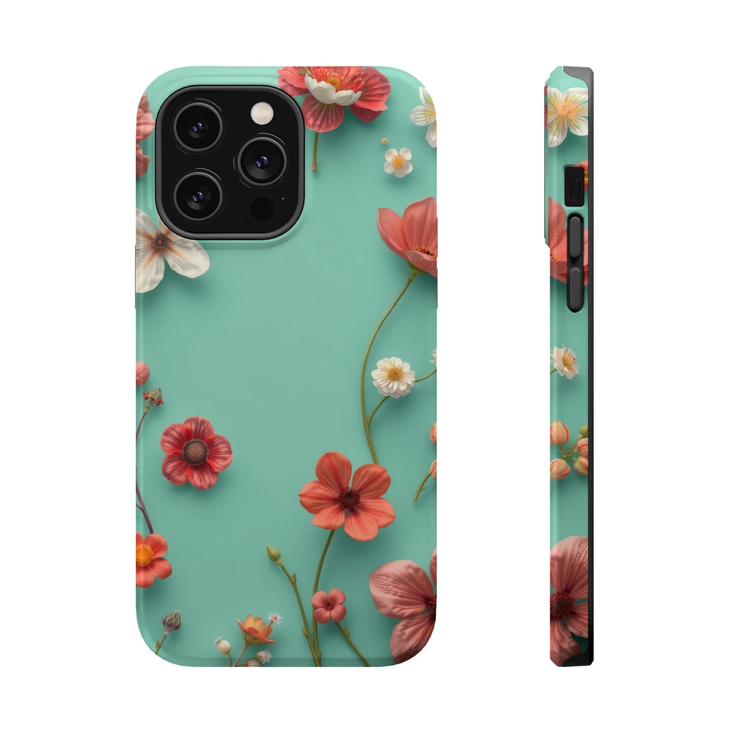 iPhone Pressed Botanicals 3D Digital Slim Everyday Designer Case · iPhone Case