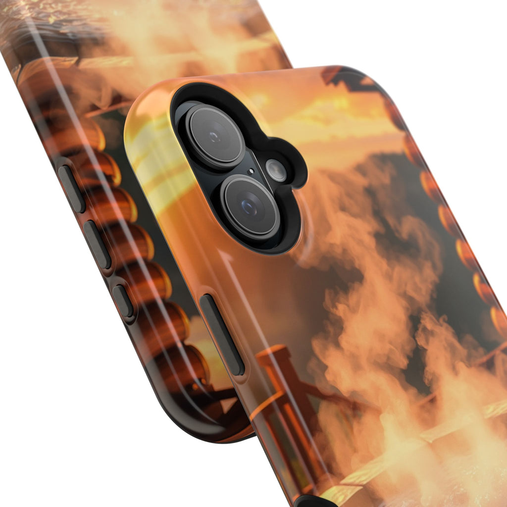 iPhone Hot Spring Steam Enchanted Art Slim Everyday Designer Case · iPhone Case