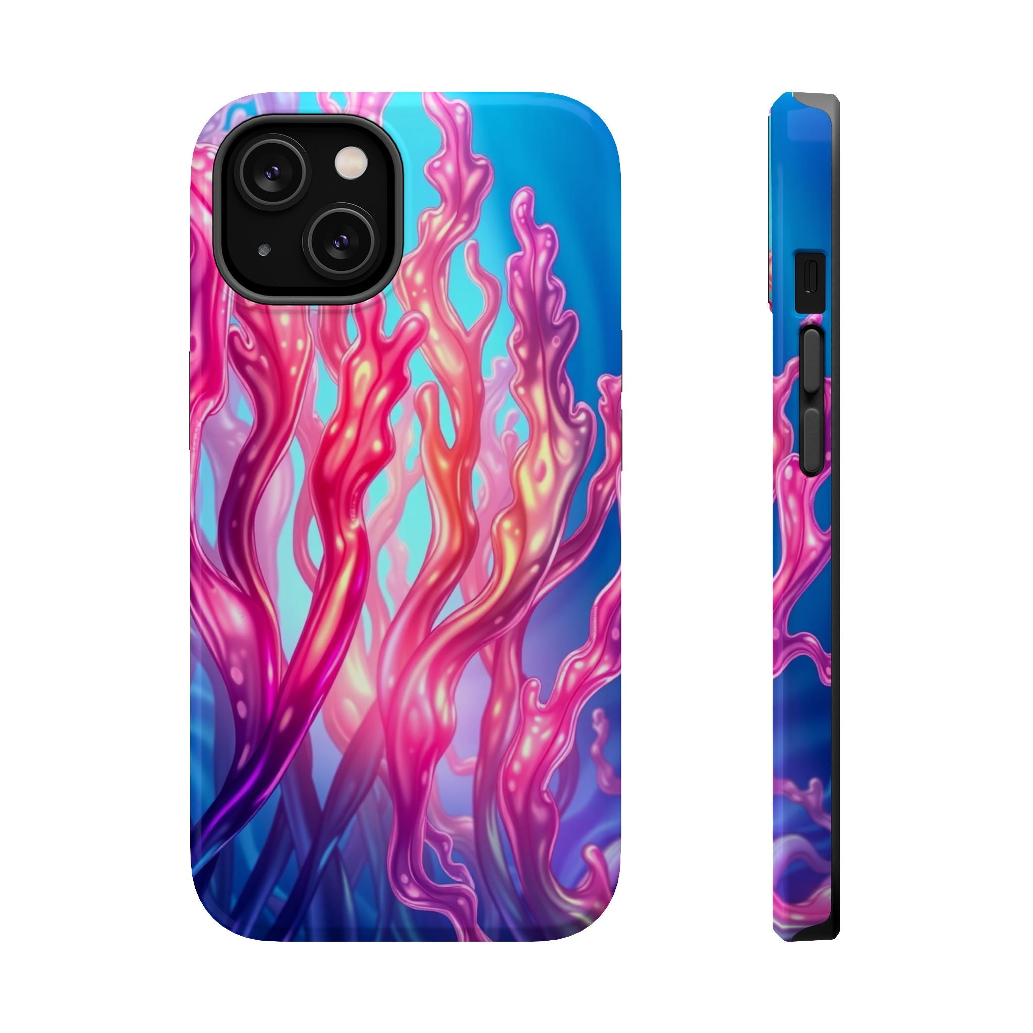 iPhone Kelp Forest Electric Art 20 Bold Modern Everyday Snap Case · iPhone Case