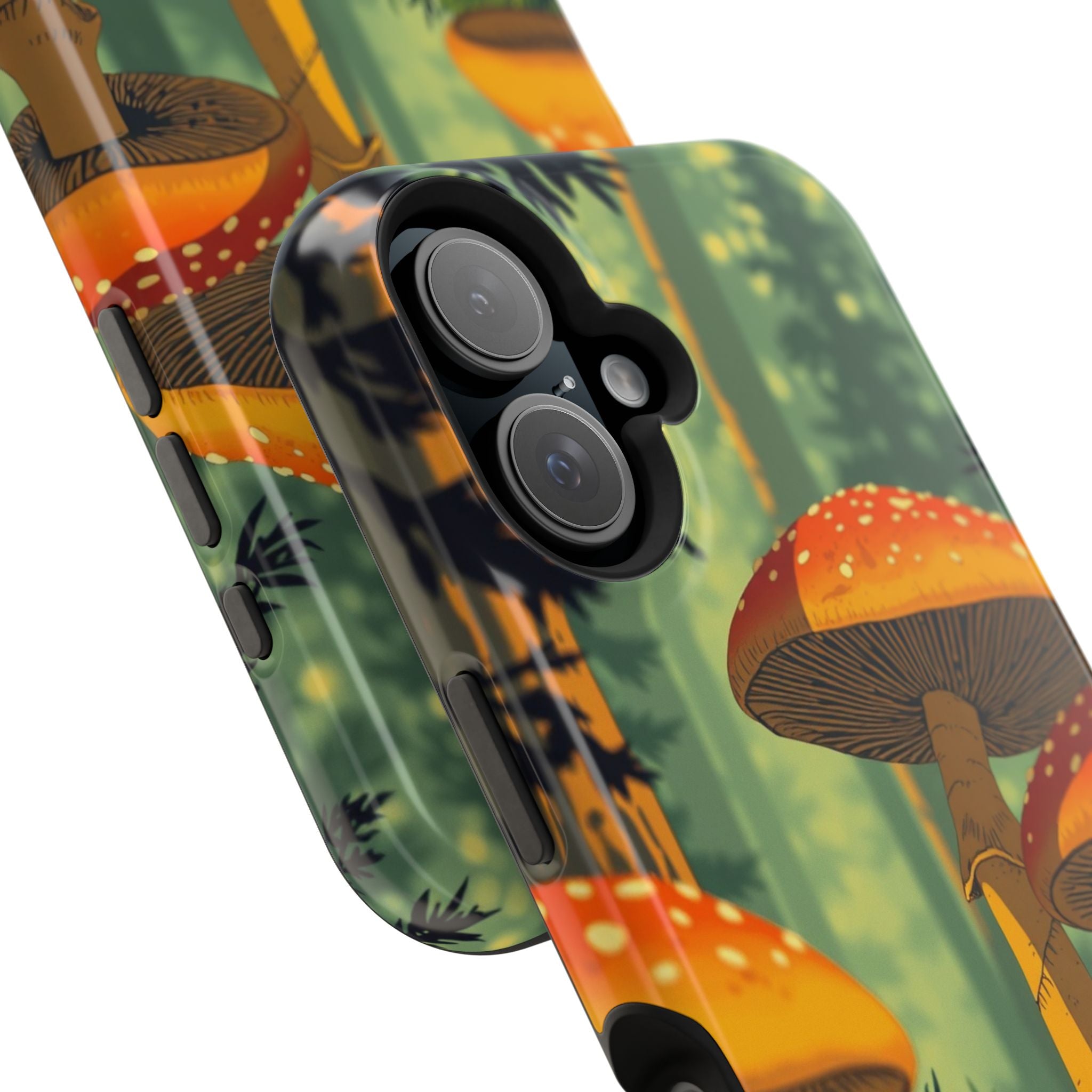 iPhone Earthy Mushroom Forest Design Slim Everyday iPhone 19 Designer · iPhone C
