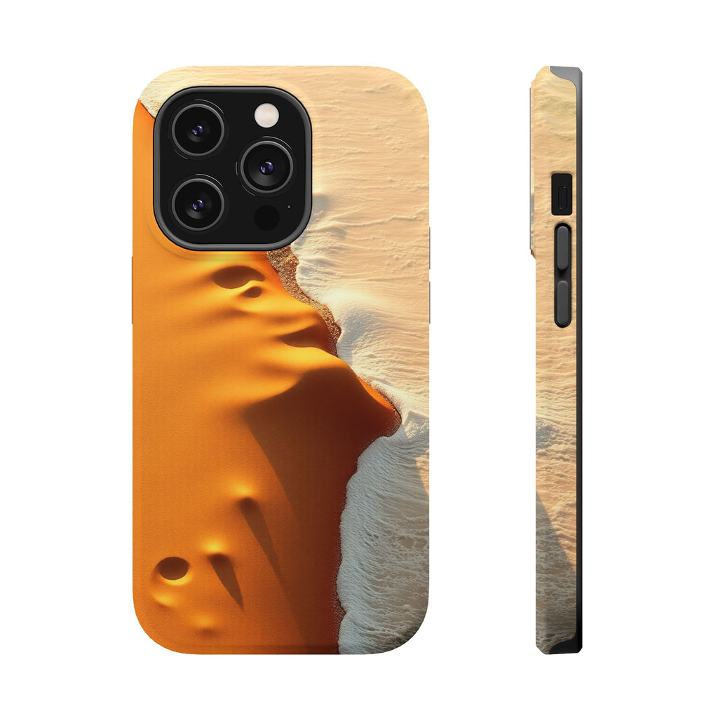 iPhone Shoreline Aerial Gold Foil Luxury Slim Everyday iPhone Designer · iPhone