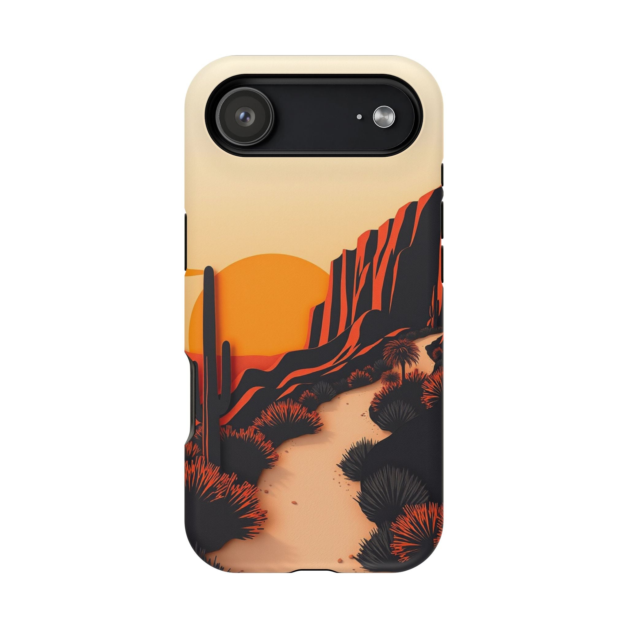 iPhone Serene Mesa Sunset Design 12 Slim Everyday Designer Case · iPhone Case