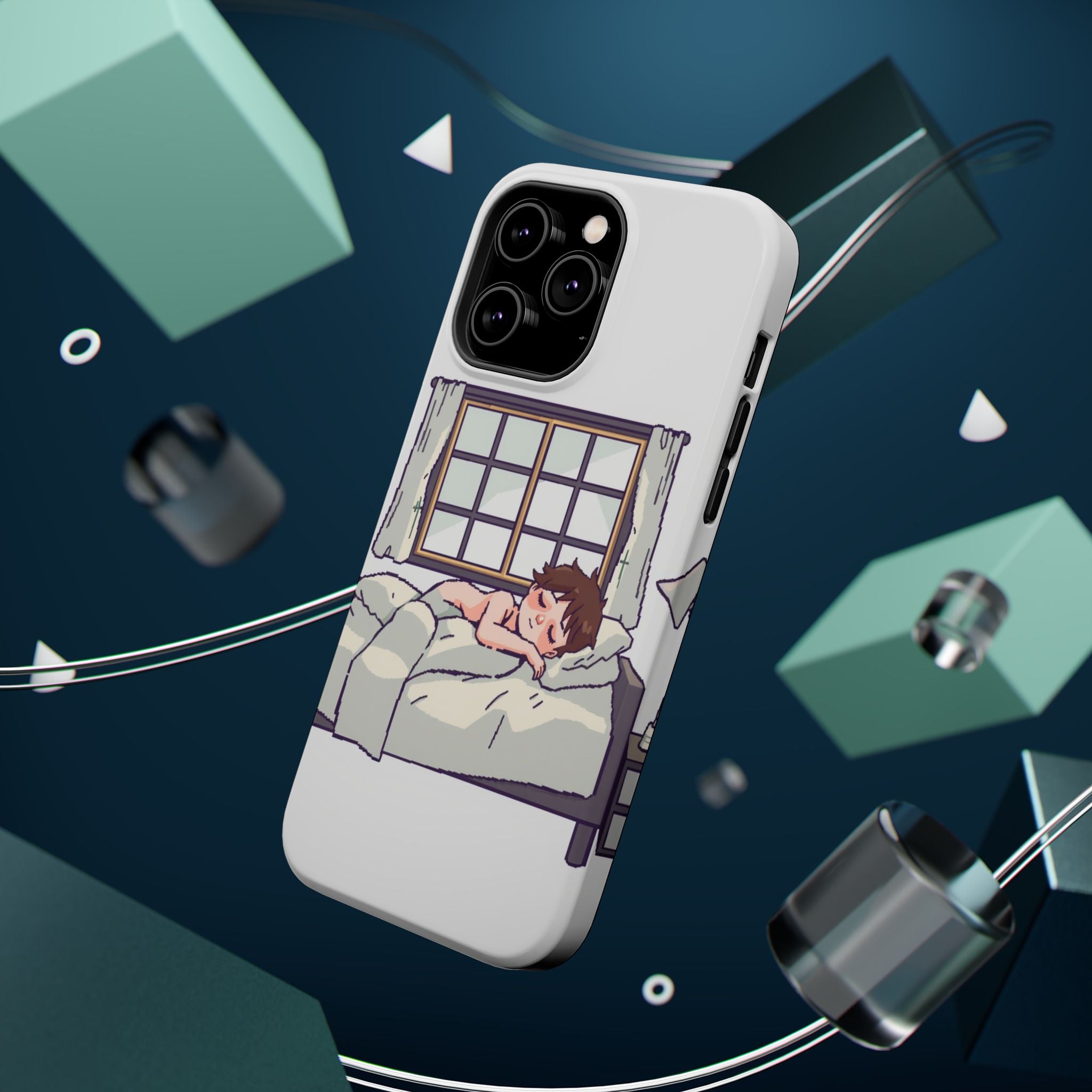 iPhone Do Not Disturb: Napping Bold Art Slim Everyday Designer Case · iPhone Cas