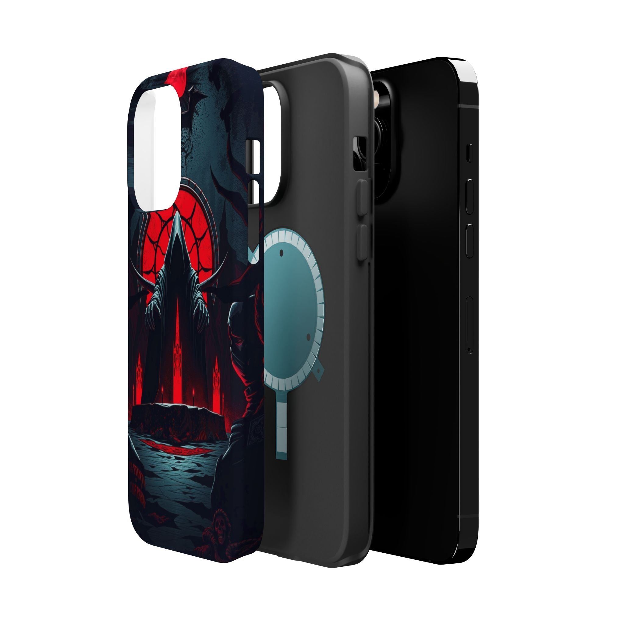 iPhone Serene Necromancer Circle Design Slim Everyday Designer Case · iPhone Cas