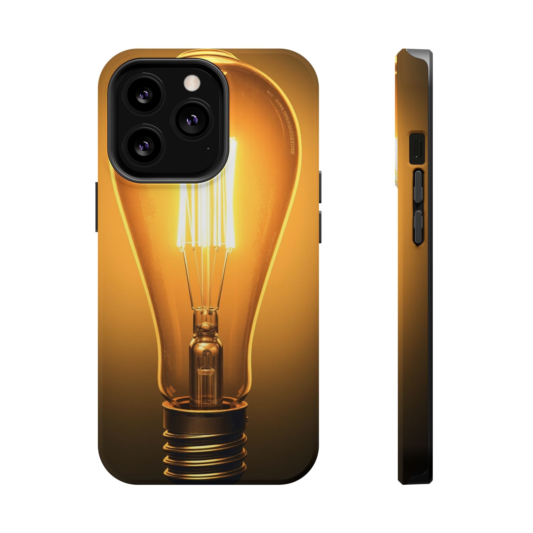 iPhone Edison Bulb Warm Enchanted Art Slim Everyday Designer Case · iPhone Case