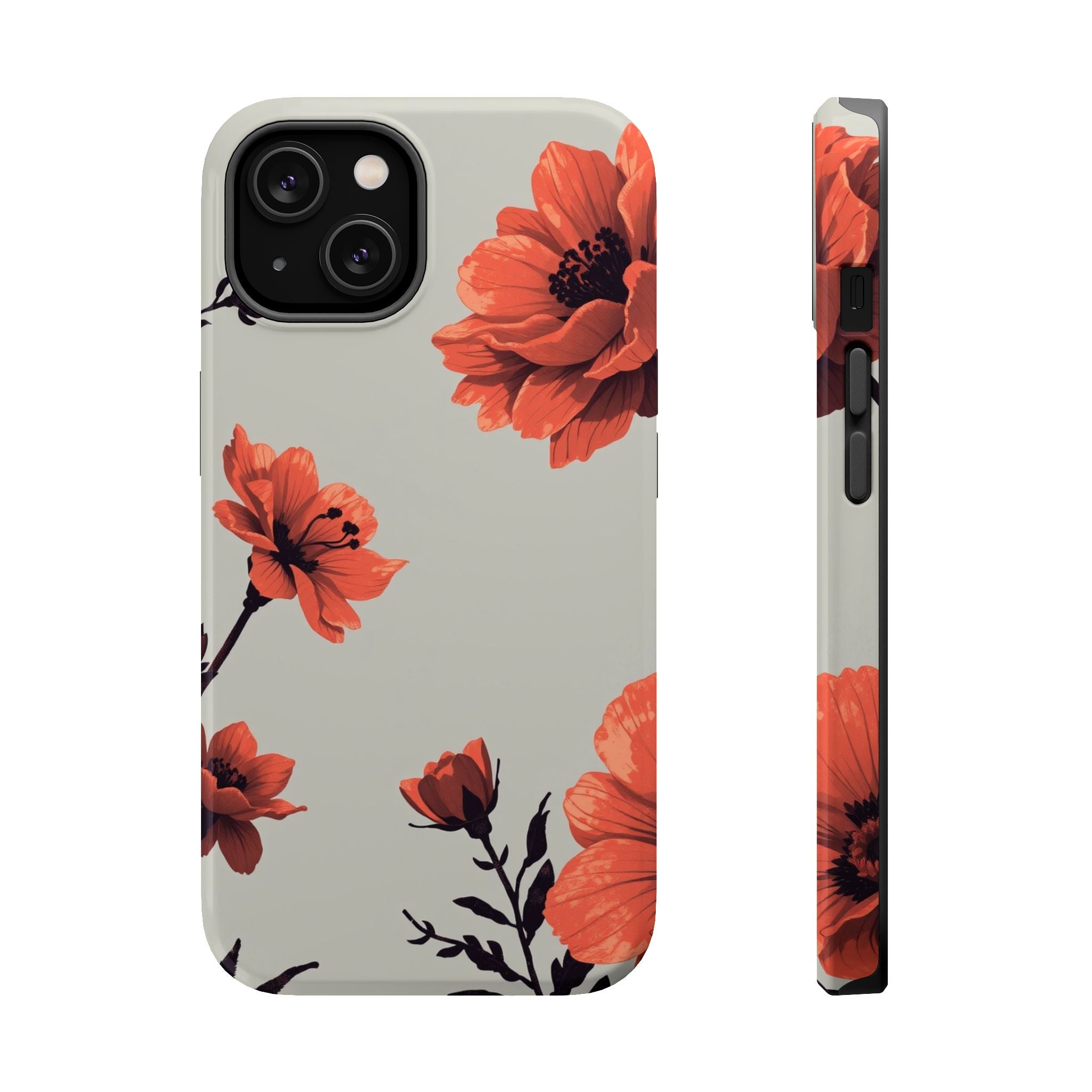 iPhone Dreamy Floral Ink Wash Design Slim Everyday iPhone 13 Designer · iPhone C