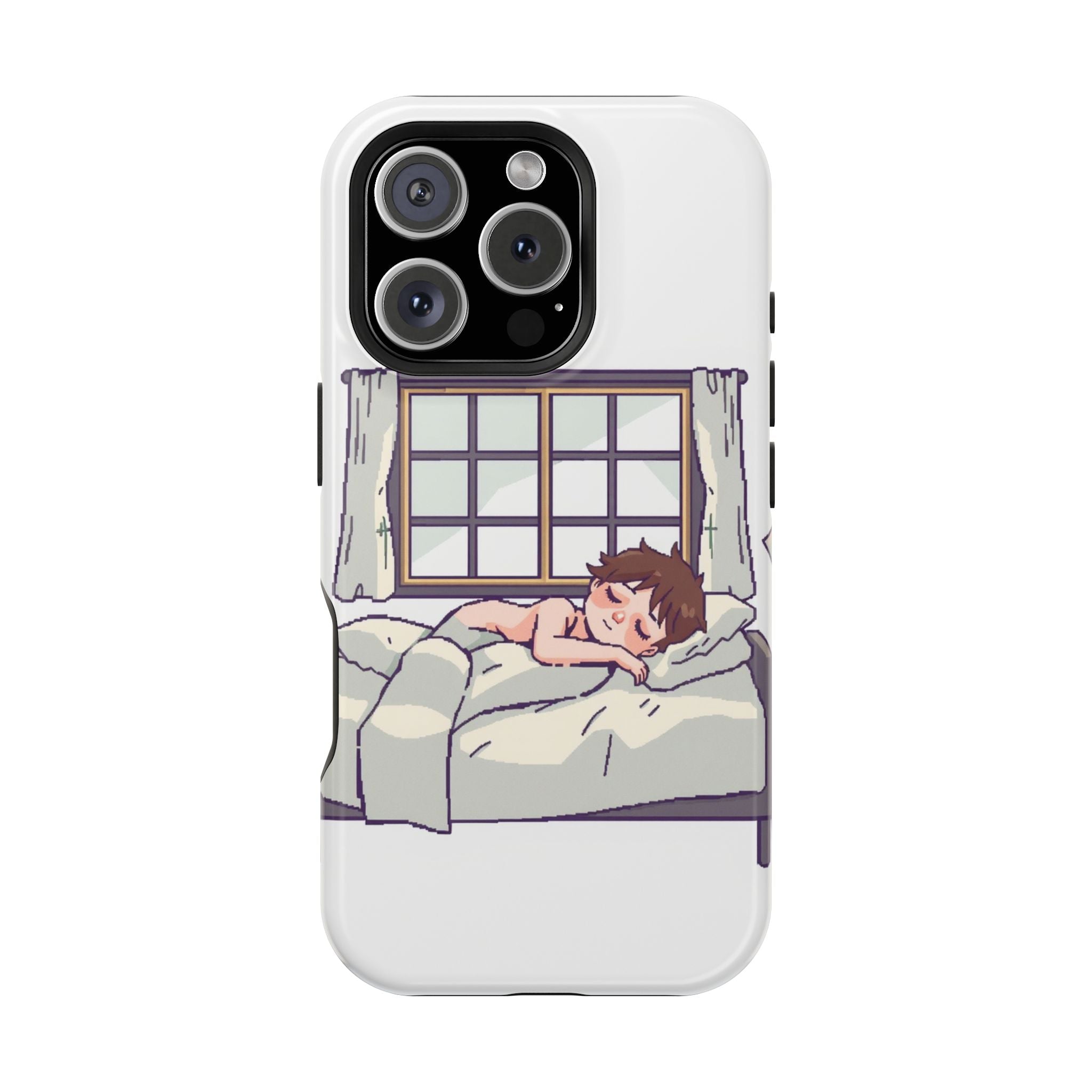iPhone Do Not Disturb: Napping Bold Art Slim Everyday Designer Case · iPhone Cas