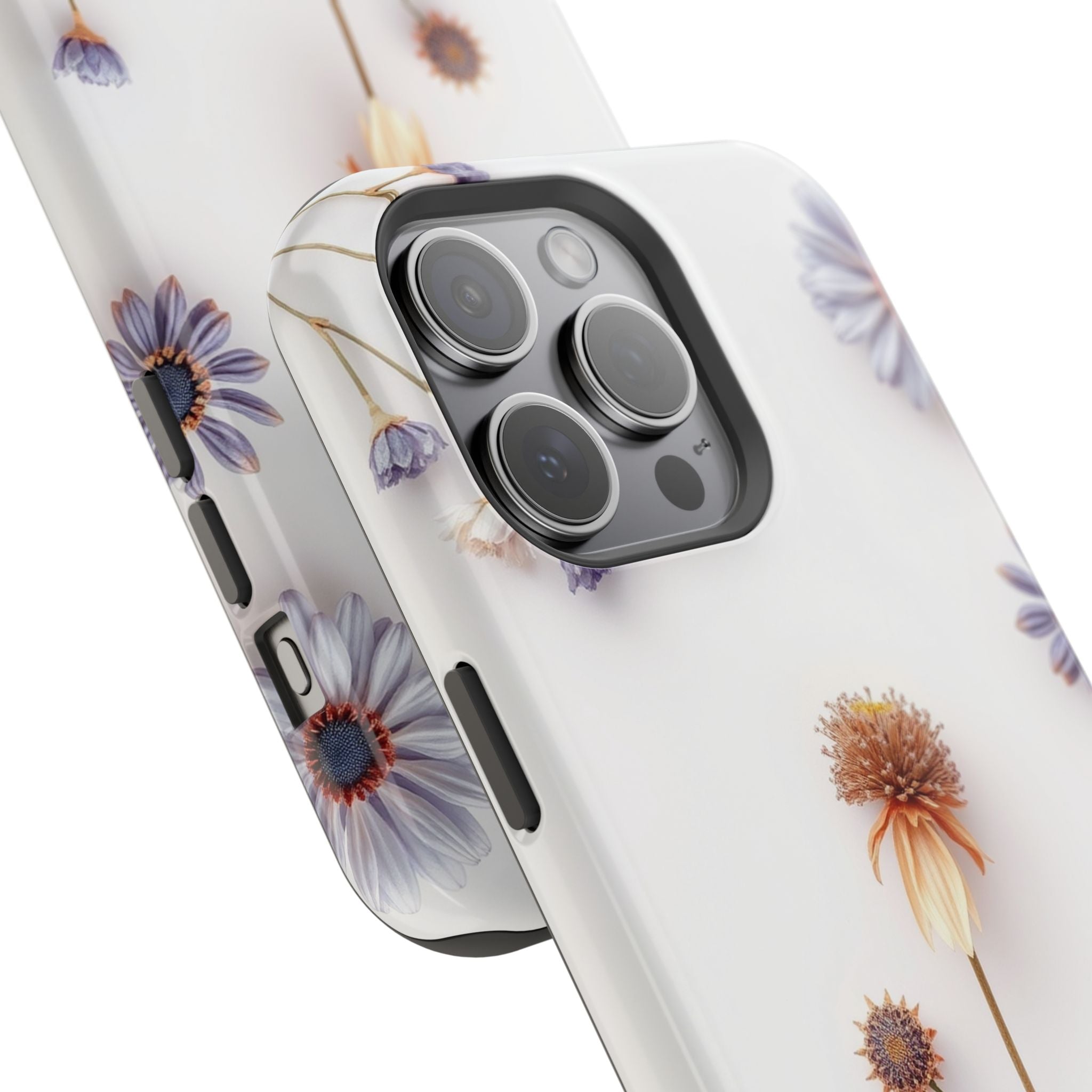 iPhone Dried Flower Flat Lay Bold Art Slim Everyday Designer Case · iPhone Case