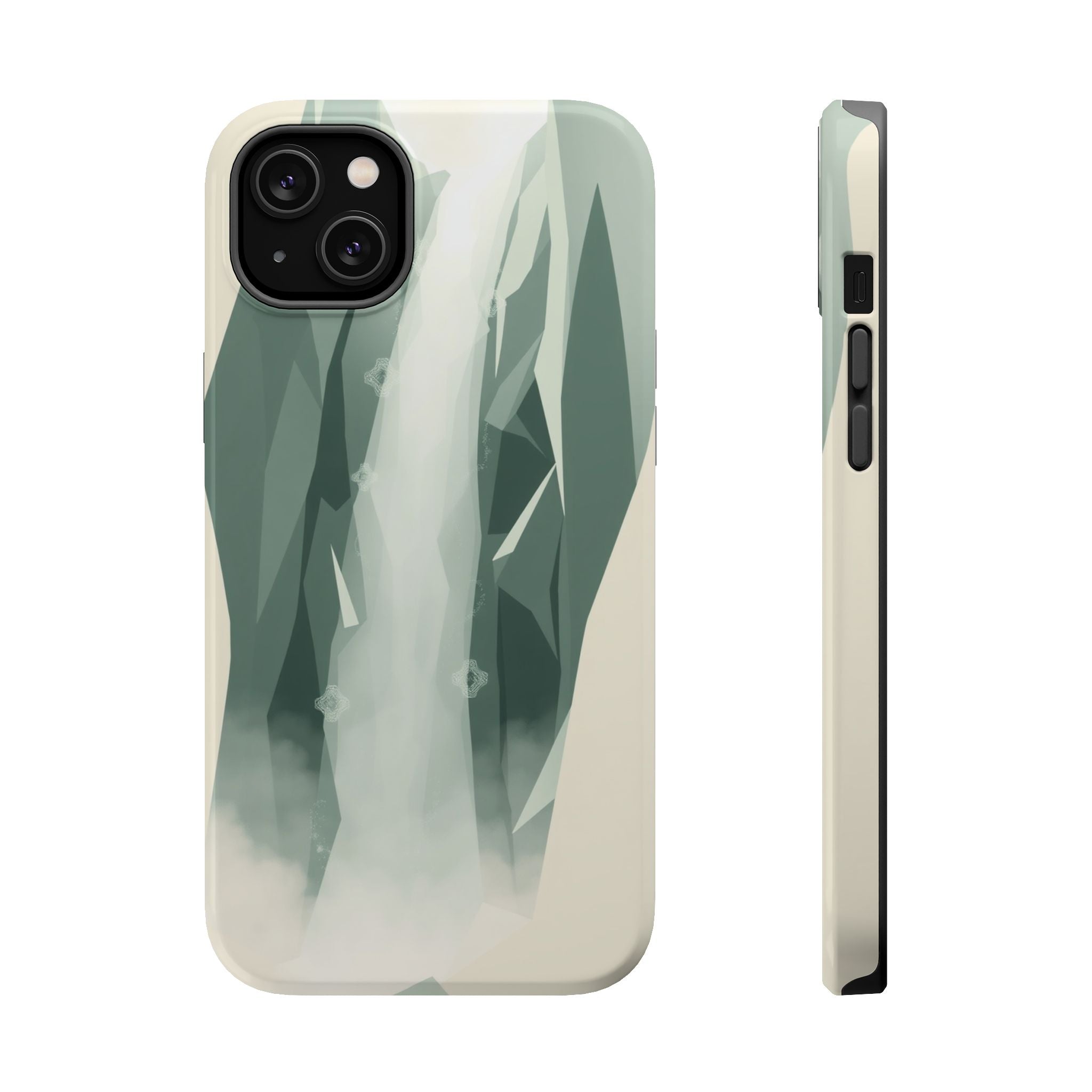 iPhone Vibrant Waterfall Mist Design Slim Everyday Designer Case · iPhone Case