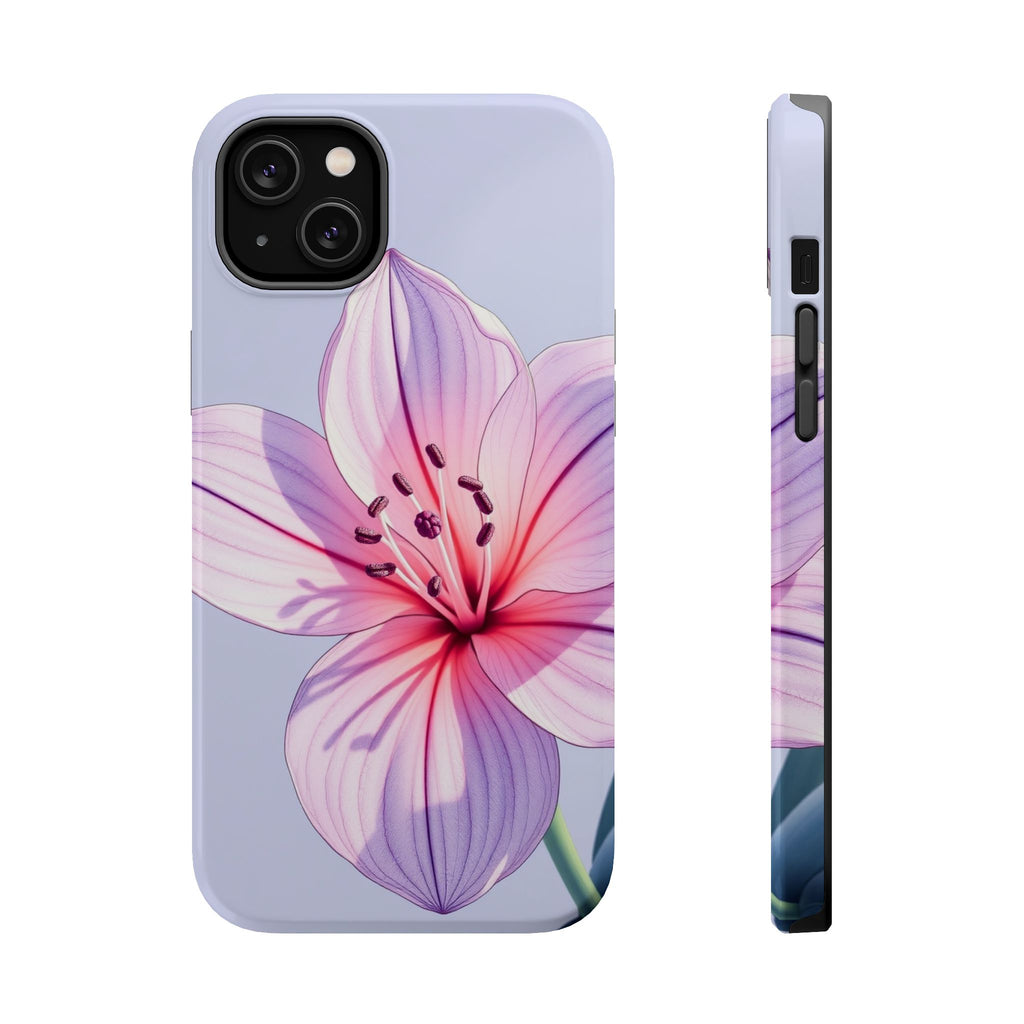 iPhone Lavender And Pearl Tropical Bloom Slim Everyday iPhone Designer · iPhone