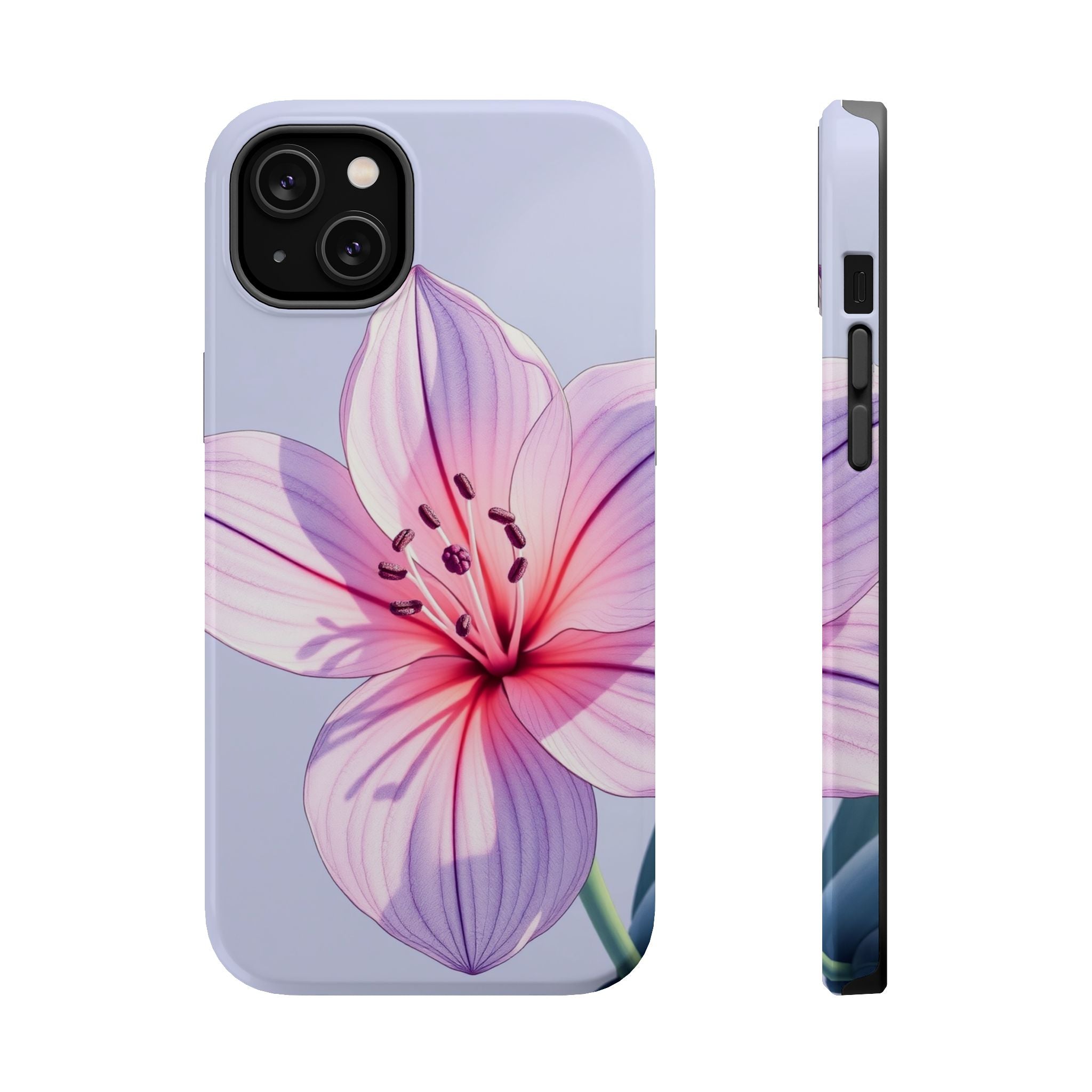 iPhone Lavender And Pearl Tropical Bloom Slim Everyday iPhone Designer · iPhone