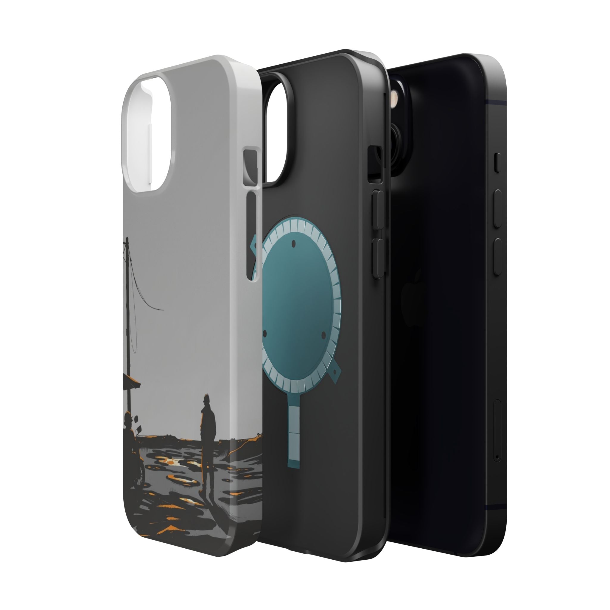 iPhone Weekend Mode On Hand-Drawn Sketch Slim Everyday Designer Case · iPhone Ca