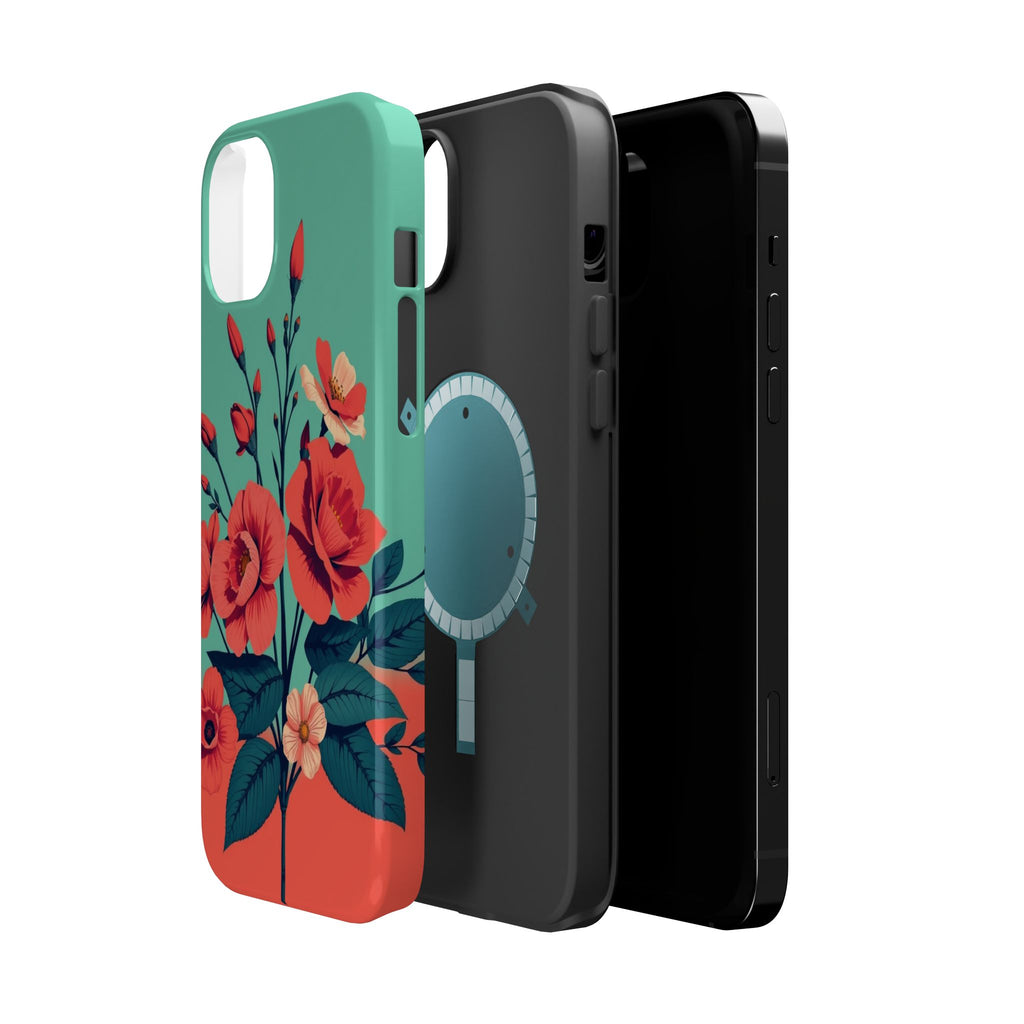 iPhone Pin-up Floral Cinematic Art Bold Modern Everyday Snap Case · iPhone Case