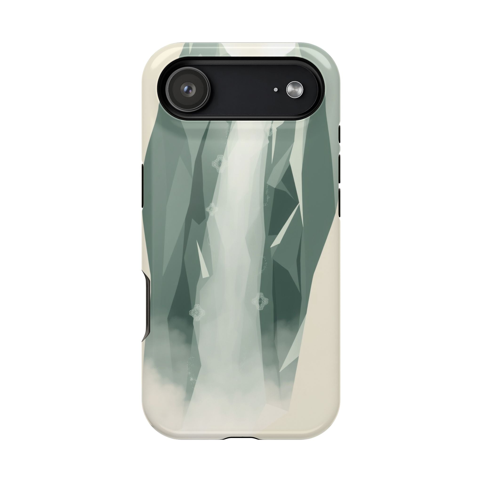iPhone Vibrant Waterfall Mist Design Slim Everyday Designer Case · iPhone Case