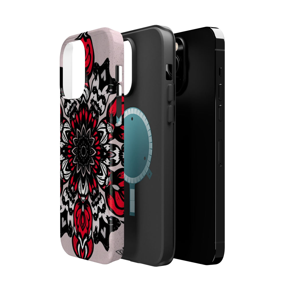 iPhone Floral Mandala Bold Art Slim Everyday Designer Case · iPhone Case